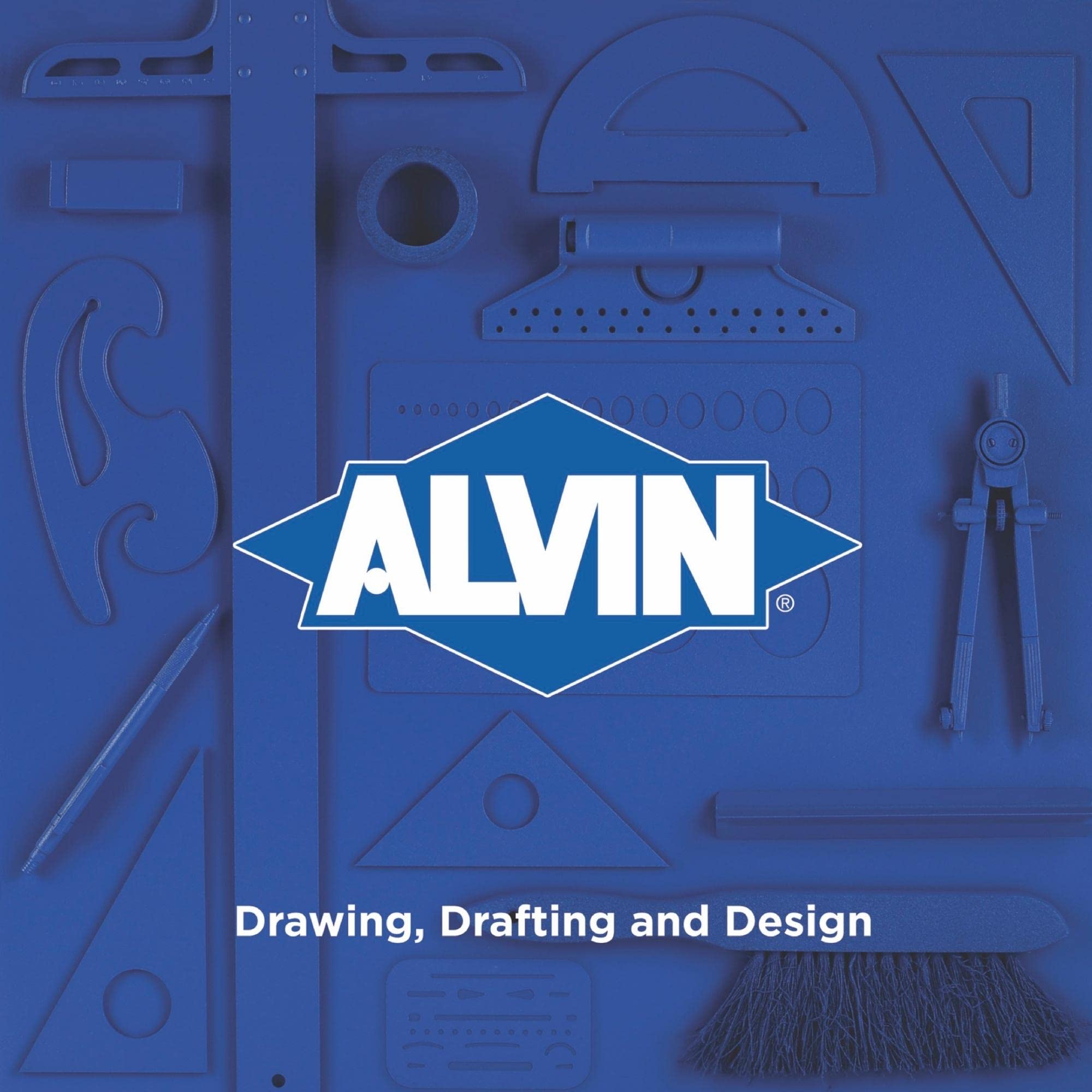 ALVIN, Alva-Flex Anti-Static Polyester Drafting Film, Single Matte Finish, Translucent, for Pencil and Ink Applications, Won't Tear, Cut, or Stain, Excellent Erasability - 25 Sheet Pack - 18" x 24"