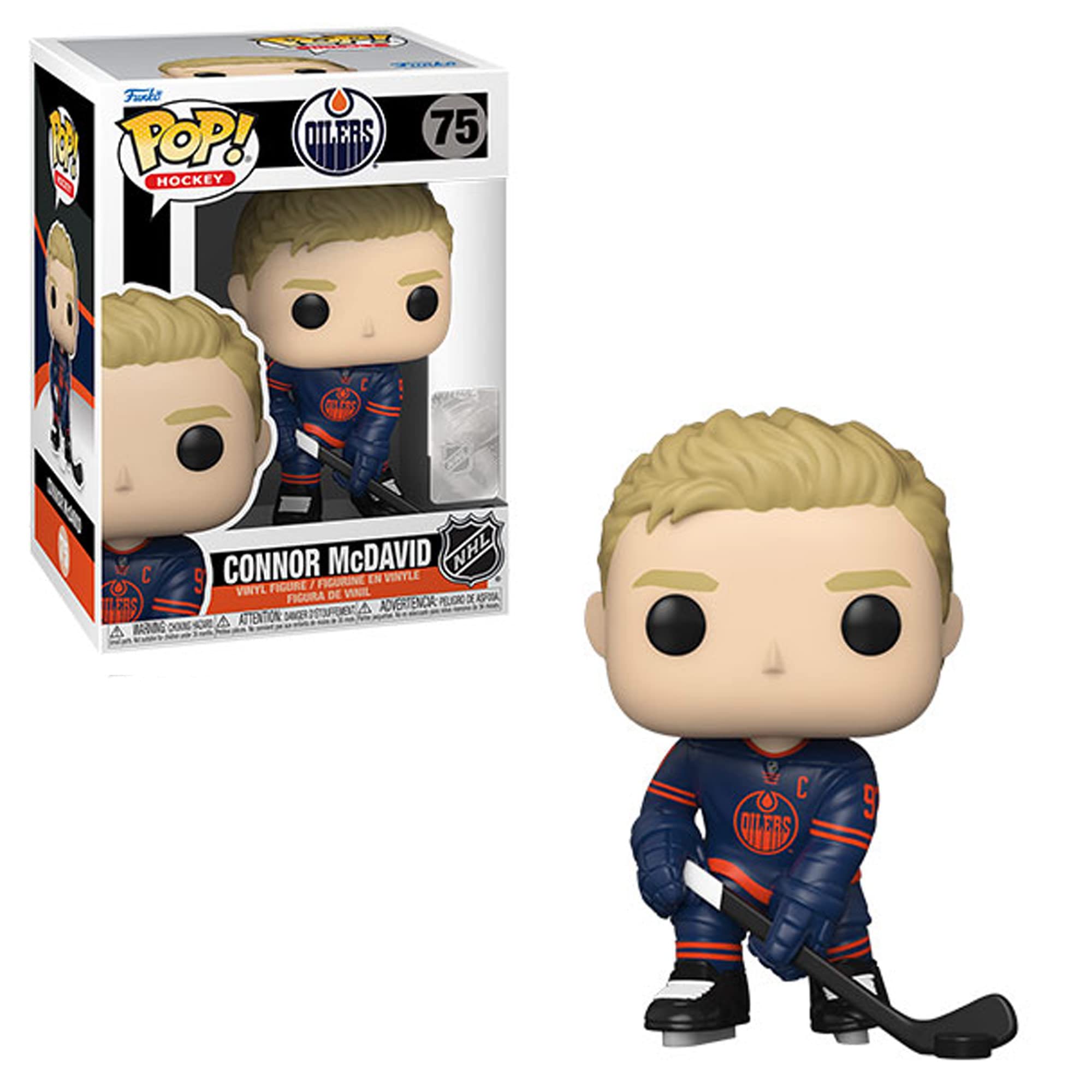 Funko POP Pop! NHL: Oilers - Connor McDavid (Third Uniform) Multicolor One Size