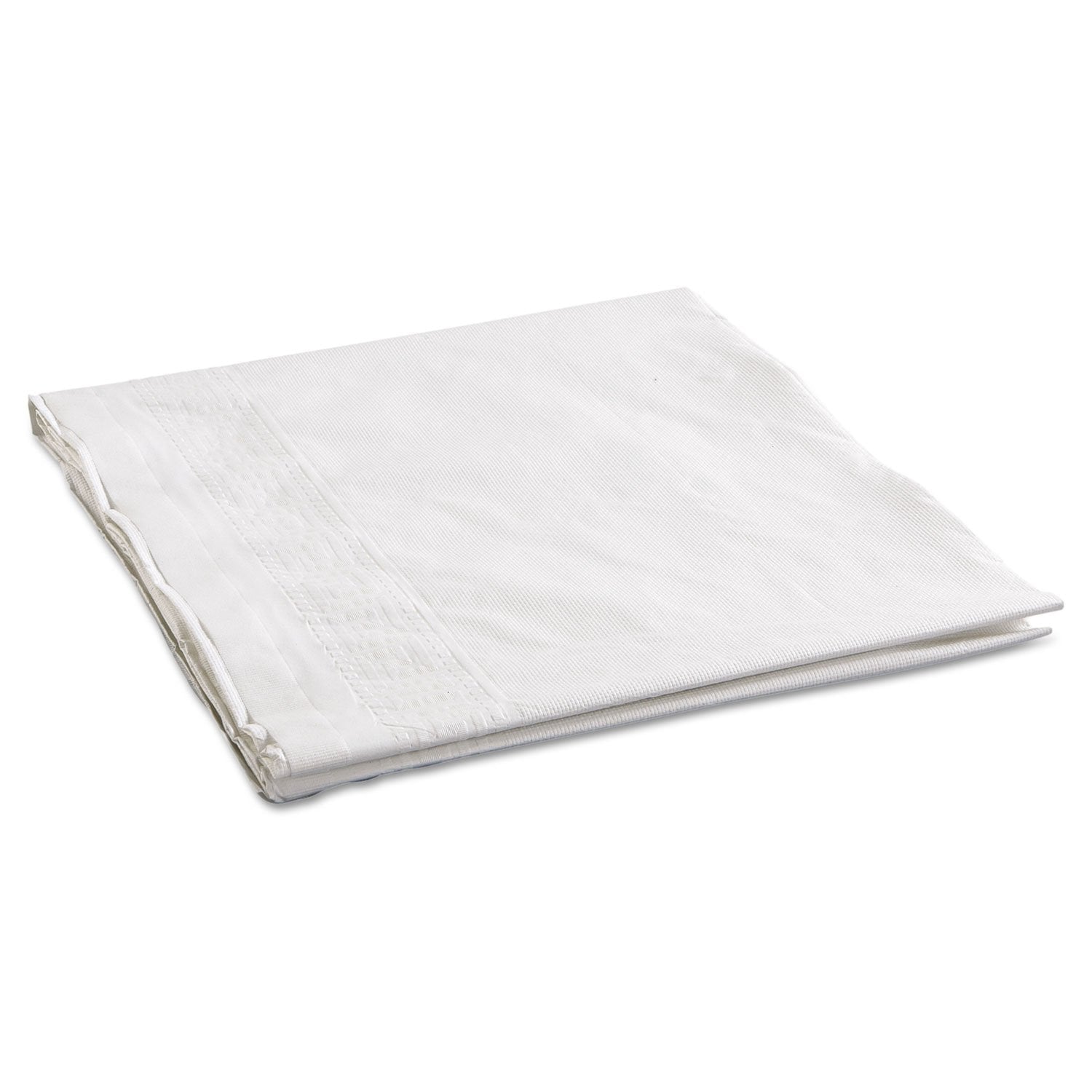 Hoffmaster 210130 Cellutex Tablecover, Tissue/Poly Lined, 54 in x 108", White (Case of 25 Tablecloths)