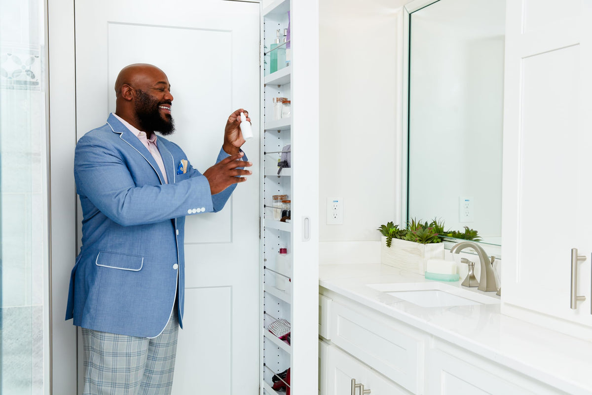 Cabidor Classic | Behind The Door | Adjustable | Medicine Cabinet, Kitchen Cabinet, & Bathroom Storage Cabinet