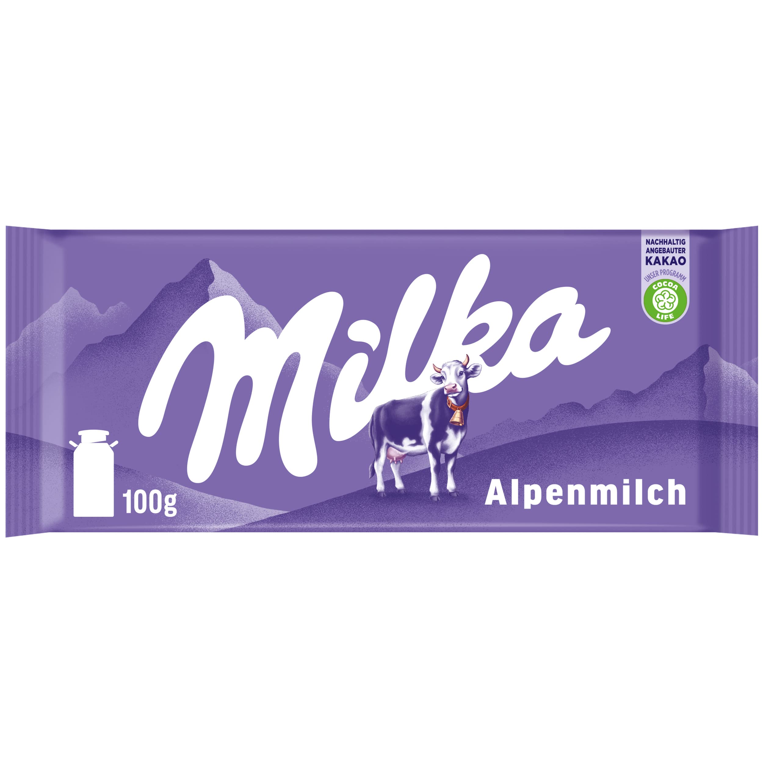 Milka Alpenmilch Chocolate Bar, 3.5 Ounce (Pack of 24)