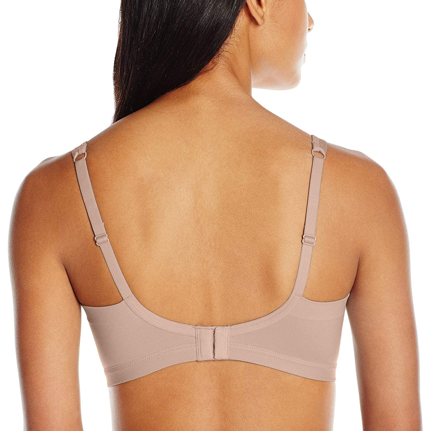 Warner's womens Easy Does It Underarm Smoothing With Seamless Stretch Wireless Lightly Lined Comfort Rm3911a Bra, Toasted Almond, Large US