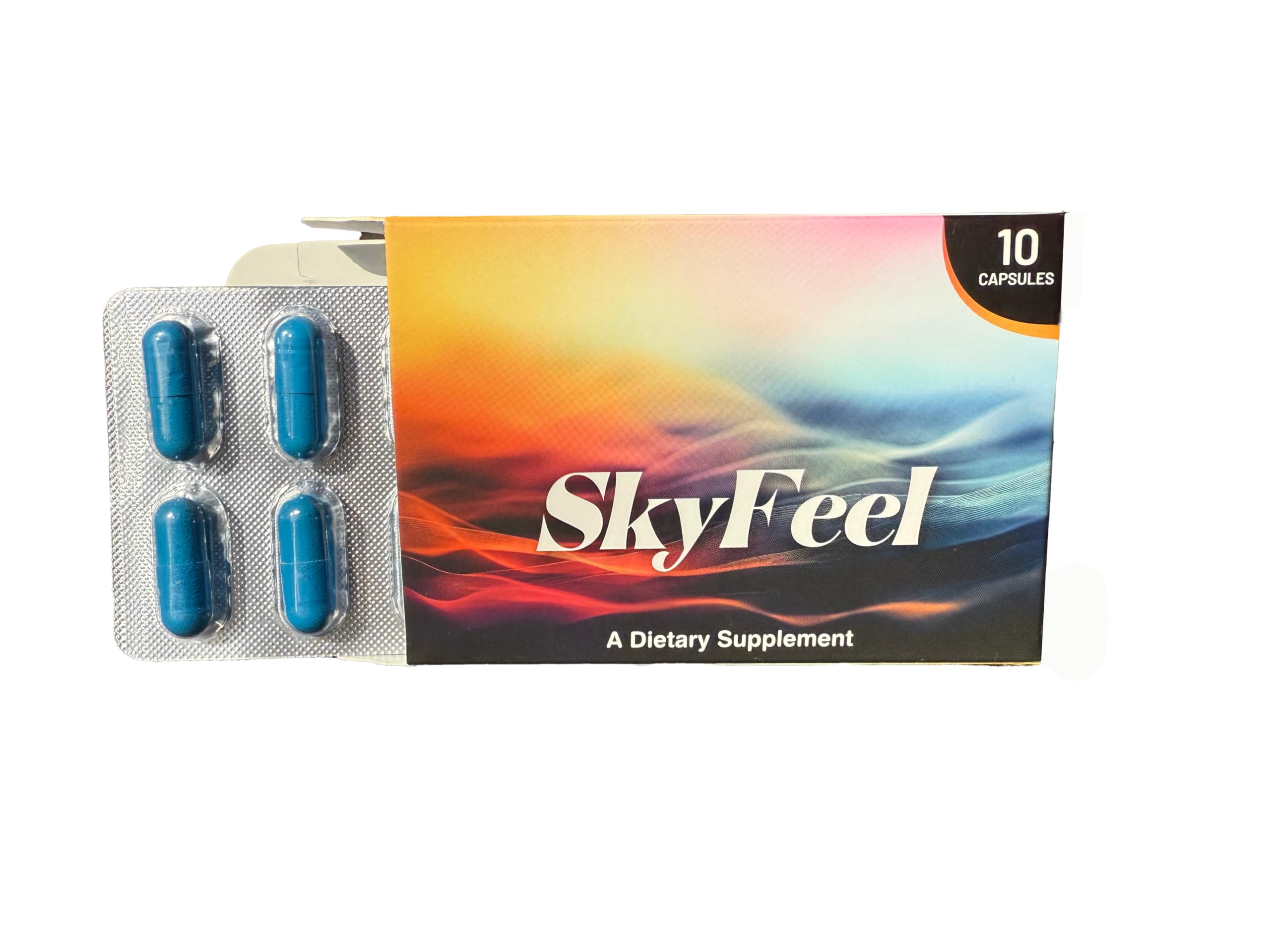 SkyFeel, Maximize Energy, Performance, Vitality and Vigorous Endurance - (10 Pk) Made in The USA