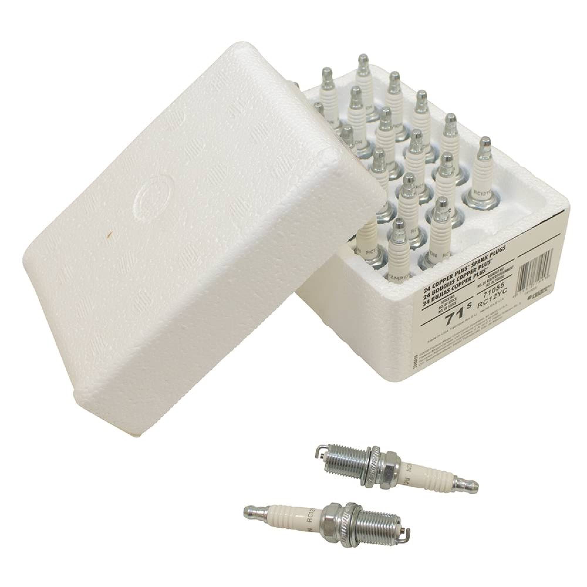 Champion Copper Plus 71S Spark Plug (Carton of 24) - RC12YC