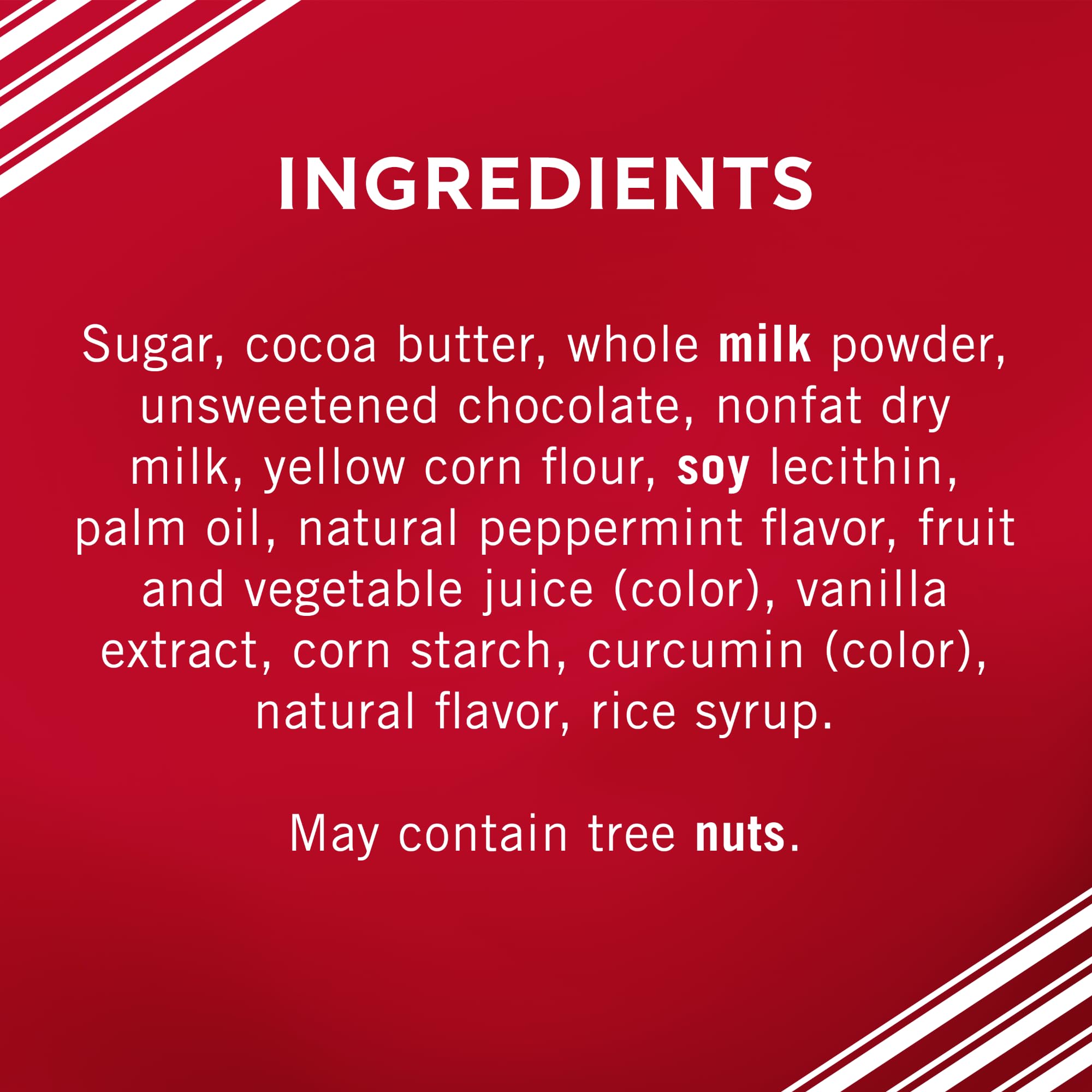 Ghirardelli Chocolate Squares, Peppermint Bark, 2 lb Bag, Approximately 80 Pieces