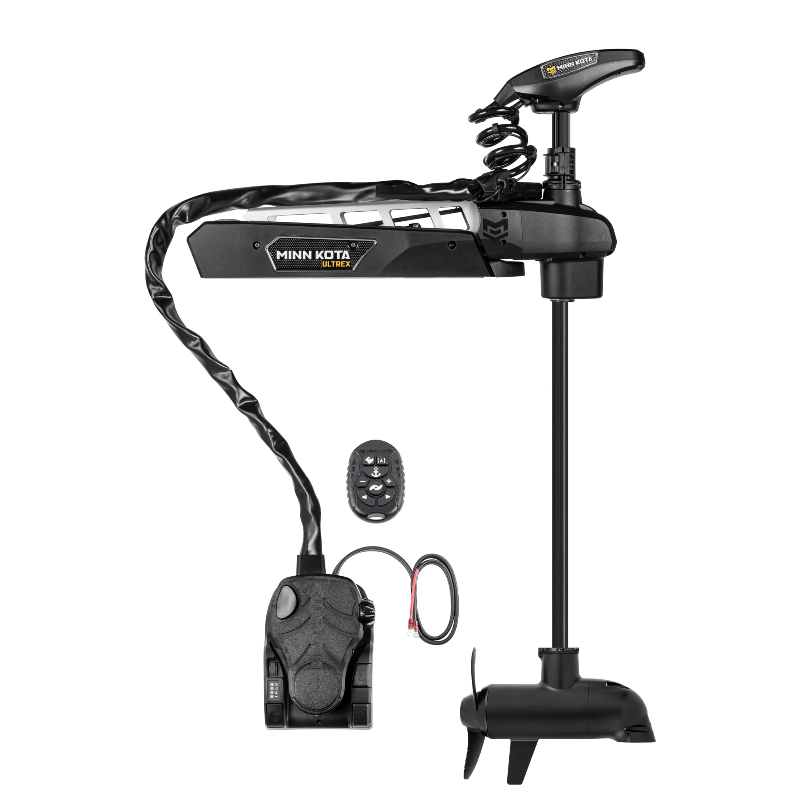 Minn Kota Ultrex Quest Brushless Bow-Mount Electric Trolling Motor with Dual Spectrum Chirp Sonar, 90/115 Lb. Thrust, 45 in. Shaft, Freshwater