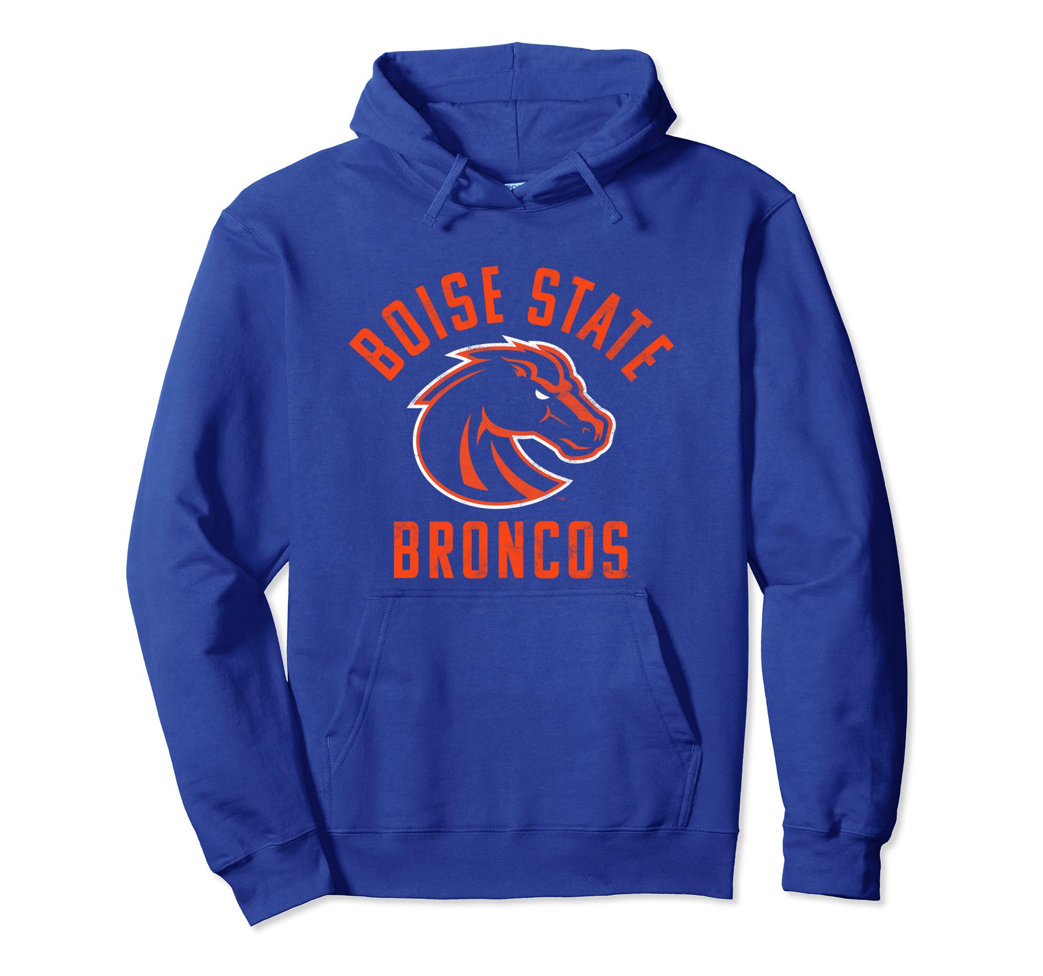 Boise State University BSU Broncos Large Pullover Hoodie