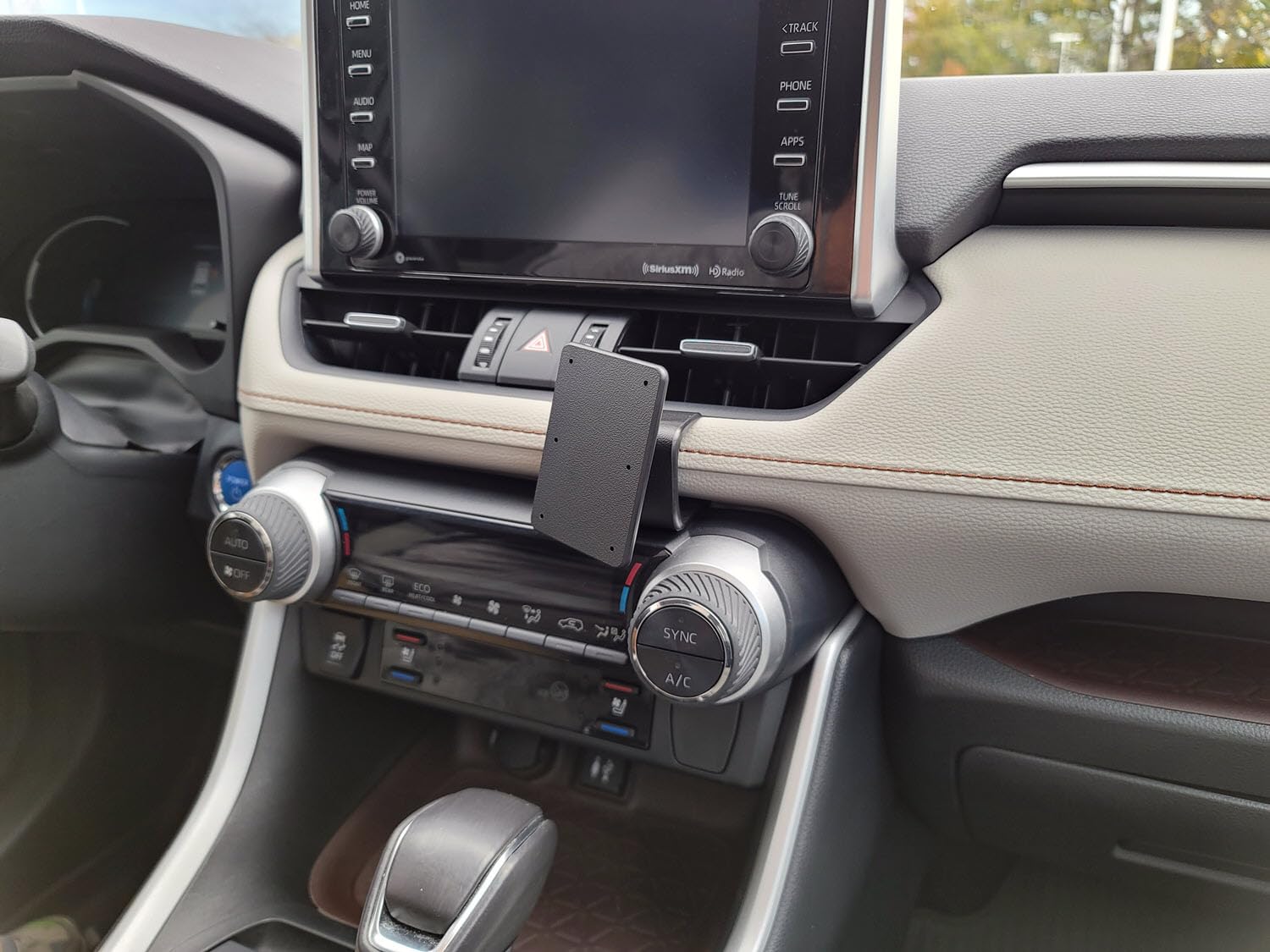 Scosche ProClip Center Dash Mount Compatible with 2021-2023 Toyota RAV4 Trucks with StuckUp Universal Phone Mount Bundle