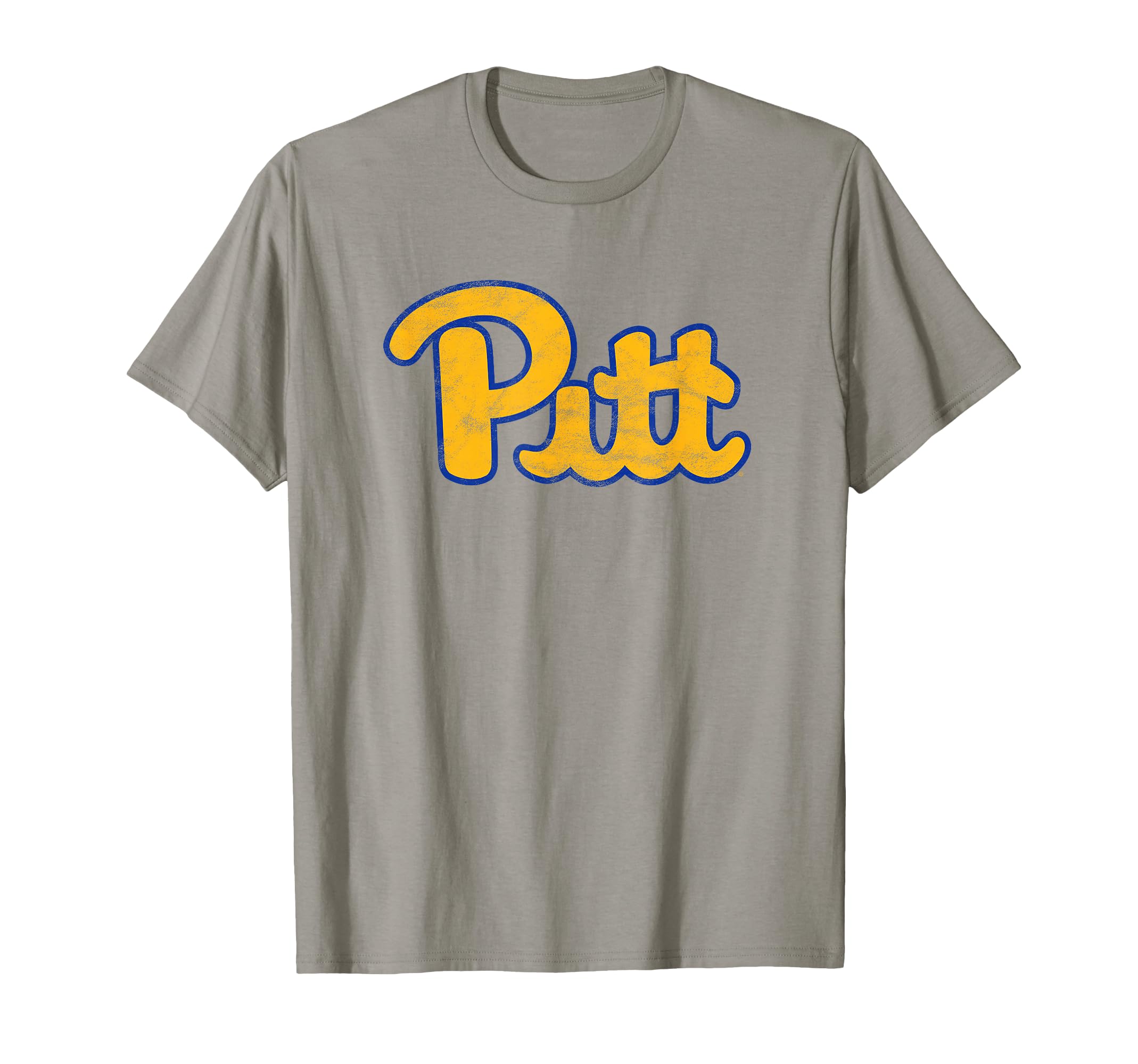 University of Pittsburgh Panthers Distressed Primary Logo T-Shirt