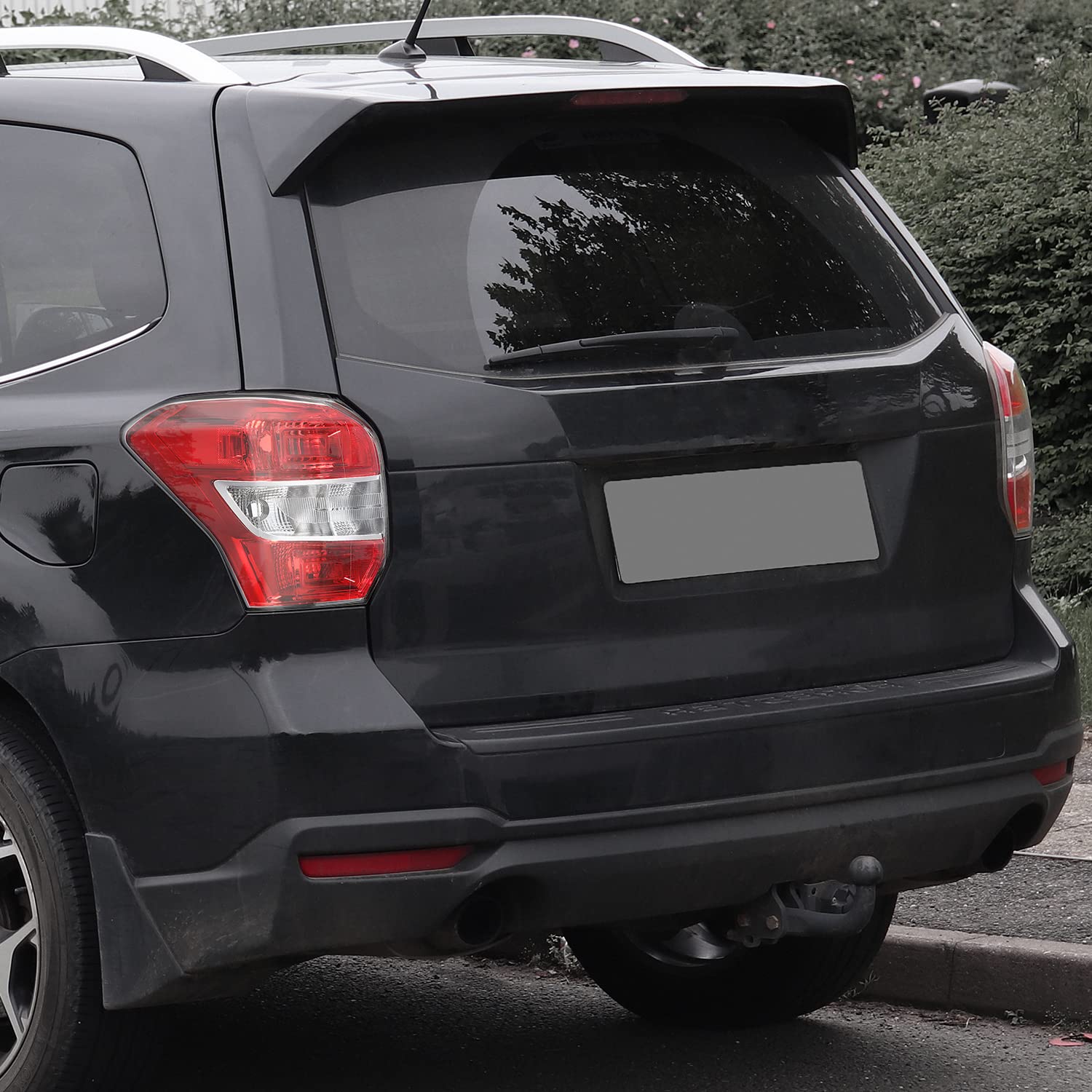 DNA MOTORING Left OE Style Tail Light Compatible with 14-16 Subaru Forester, Red/Clear Lens, OEM-TL-002-L