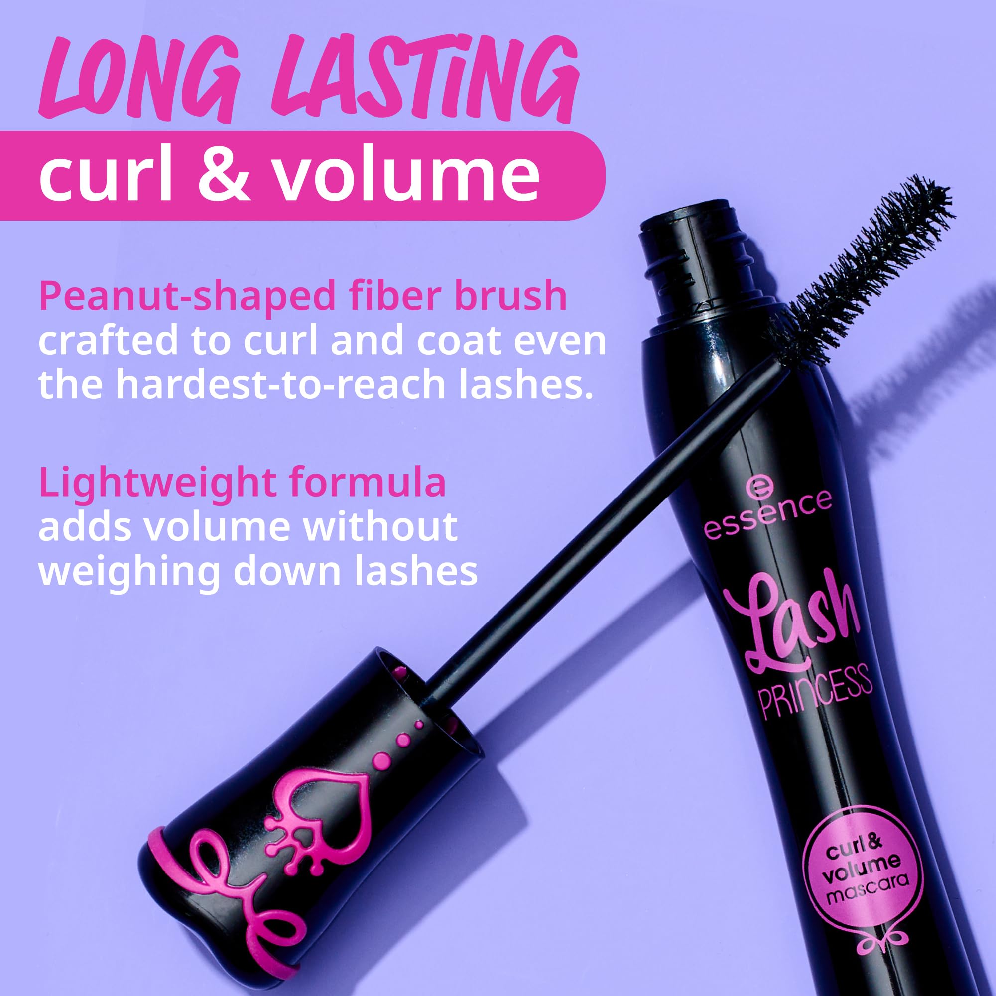 essence | Lash Princess Curl & Volume Mascara | Vegan & Cruelty Free