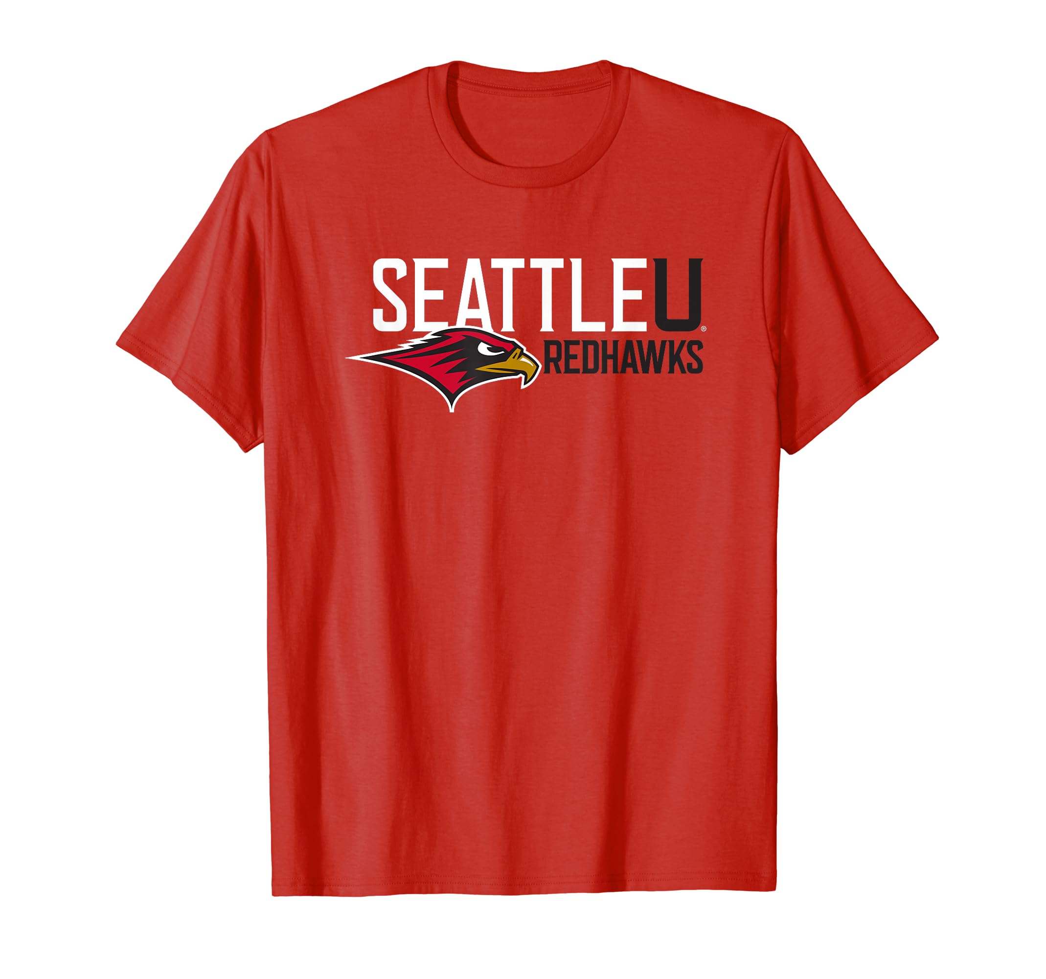 Seattle Redhawks Icon Red Officially Licensed T-Shirt