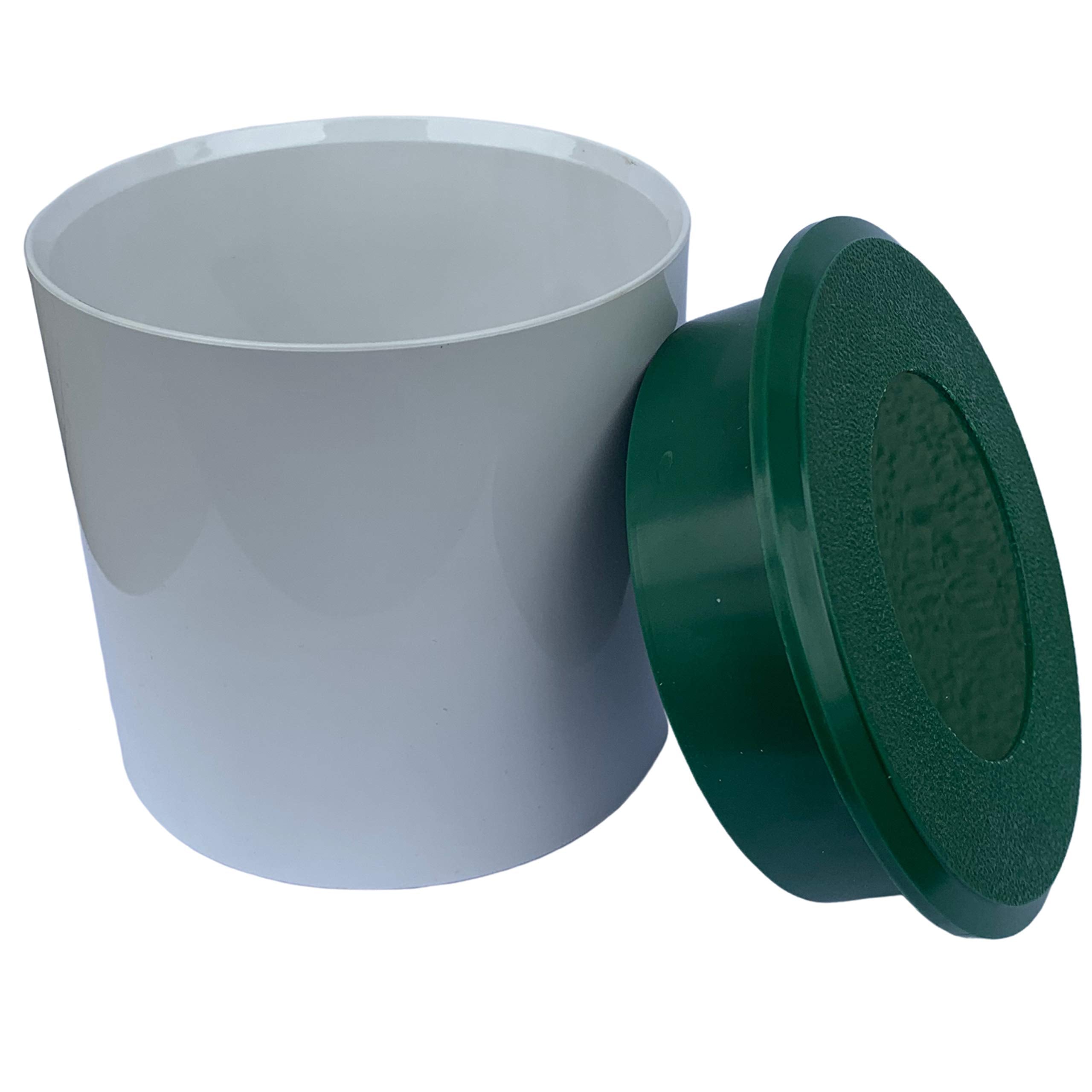 Golf City Products ABS Plastic Golf Cup Cover - Golf Hole Cover Fits Any Standard PGA or USGA Putting Green Golf Hole Cup. Great Addition to Your Backyard Practice Putting Green Cups and Flags