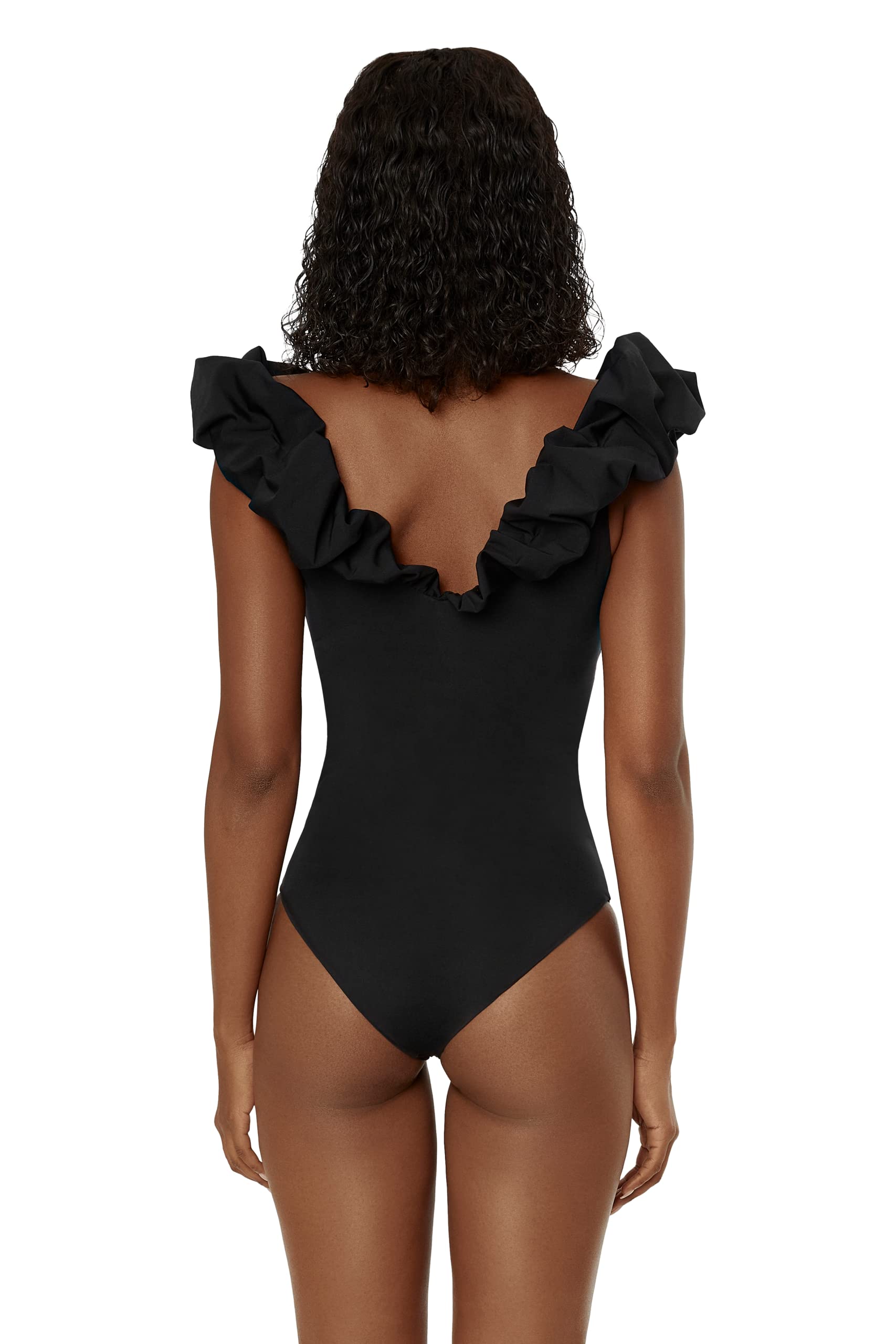 Maygel Coronel, Ixora One Piece, Black