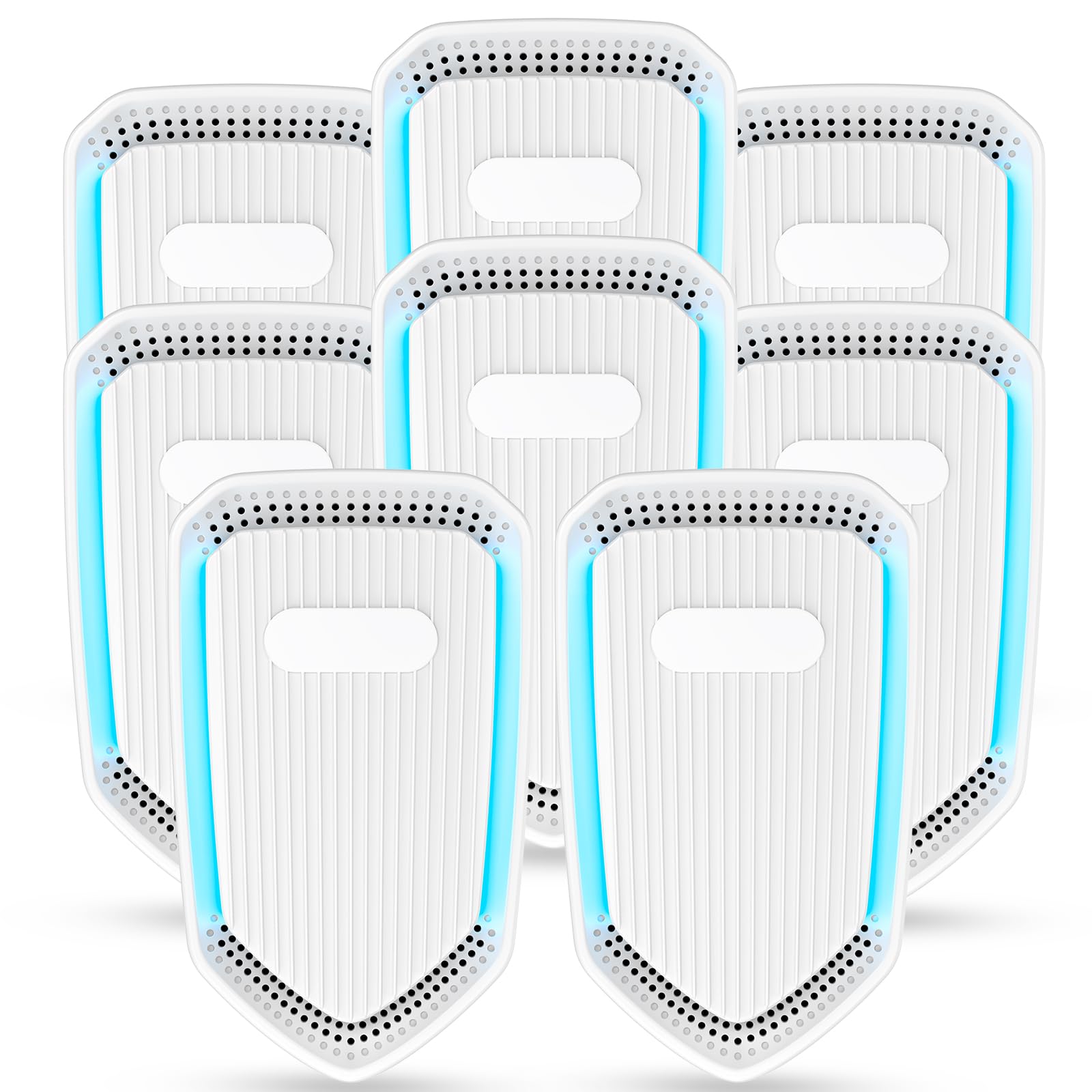 Air Ionizers for Home Plug In,Air Purifier Plug in Wall,Negative Ion Air Purifier for Bedroom -Quiet Operation Air Freshener for Home, Bedroom, Office, Garage Room,Odor,Pets Smell(8)