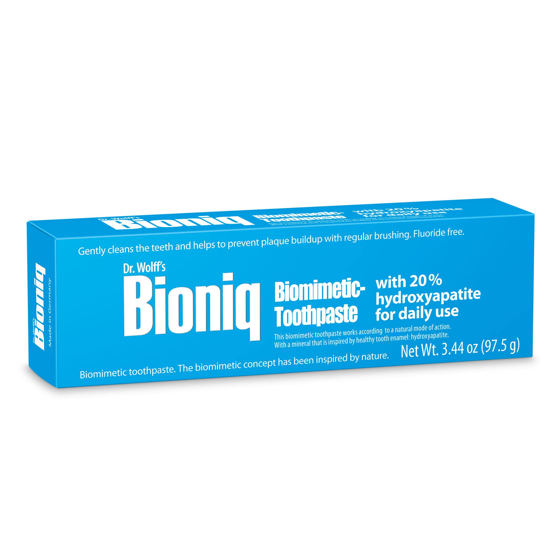 Bioniq Classic Biomimetic Toothpaste with 20 Percent Hydroxyapatite for Daily Use, 3.44 Ounce