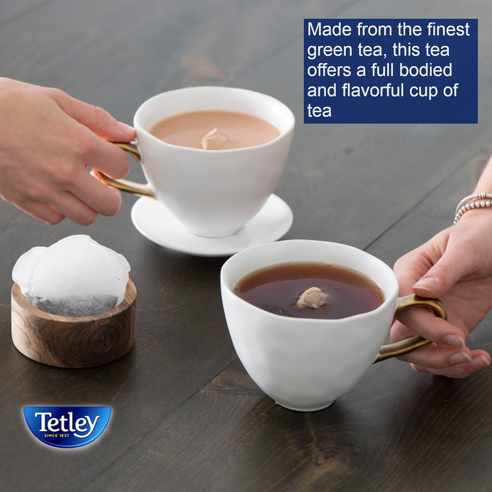 Tetley British Blend Premium Black Tea, 320 Tea Bags, Rainforest Alliance Certified