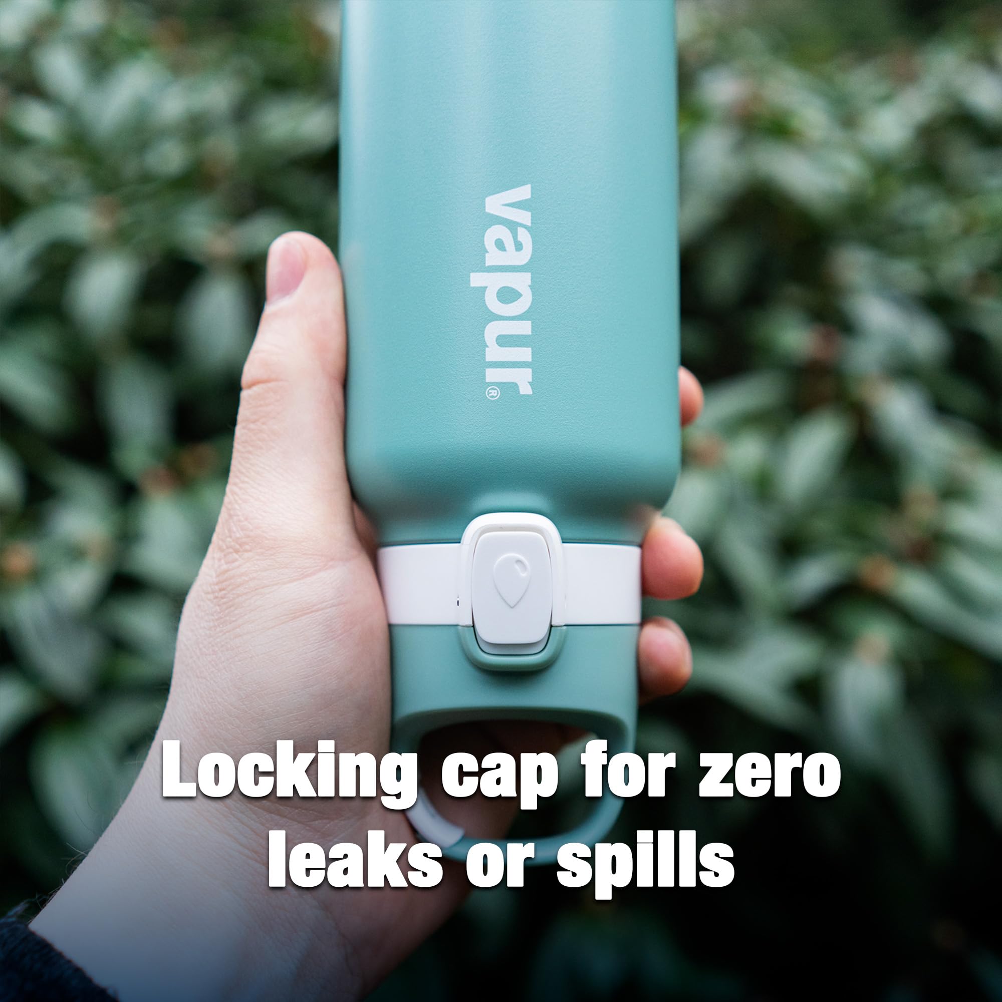 Vapur Chill Insulated BPA-Free reusable bottle with Lockable lid and EZ Flow spout