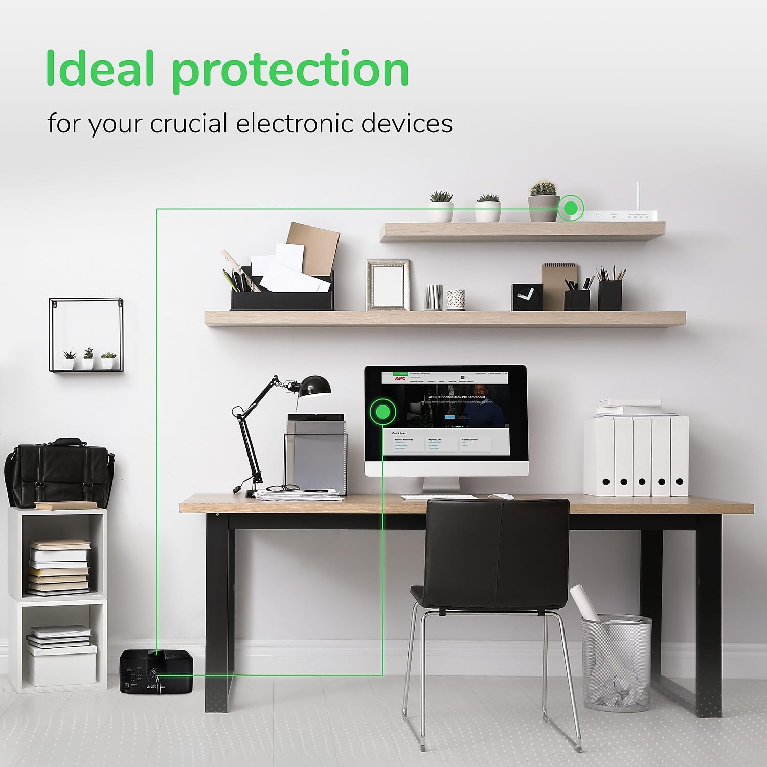 APWBE650G1 - BE650G1 Back-UPS ES 650 Battery Backup System
