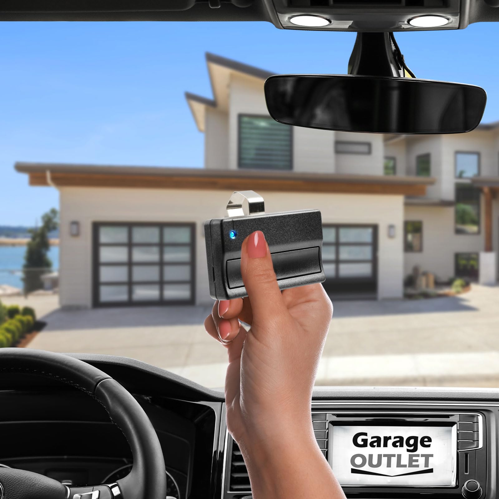2 Garage Door Remote Opener for Liftmaster 371LM (2005-Current) Purple Button - Security+ 315 MHz