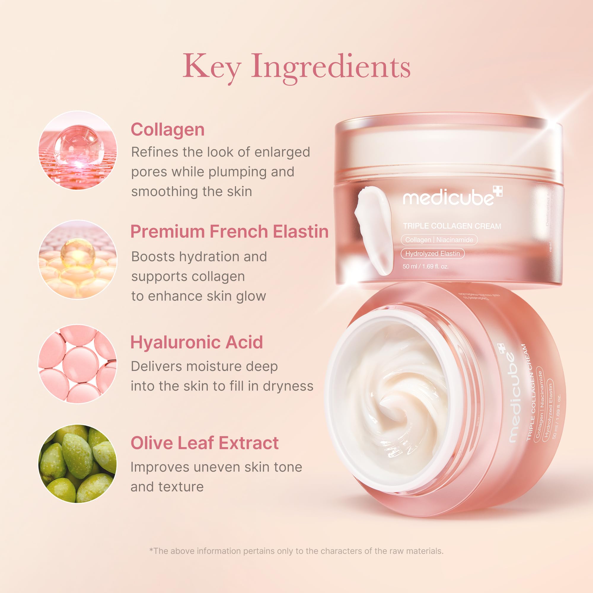 medicube Triple Collagen Prep and Glow Duo: Triple Collagen Cream and Triple Collagen Toner | Hyaluronic Acid, Premium Elastin for Boosting Skin's Moisture Barrier | Korean Skin Care
