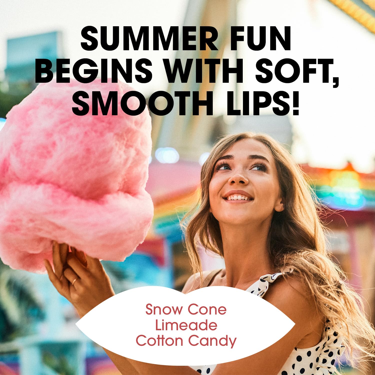 ChapStick Lip Care Set, Vacation Getaway Collection 3-Pack – Snow Cone, Limeade, Cotton Candy Lip Balm, 0.15 Oz Ea