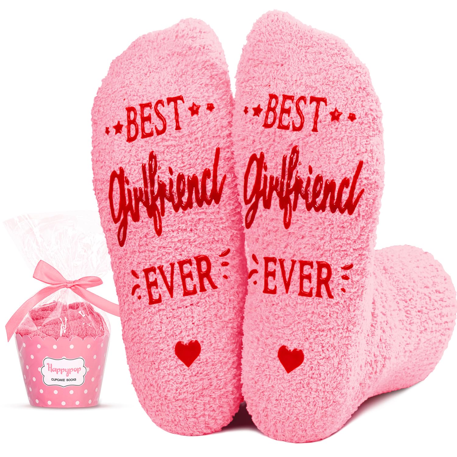 HAPPYPOP Girlfriend Gifts from Boyfriend - Cute Girlfriend Gifts For Her, Sons Girlfriend Gift Ideas, Girlfriend Socks