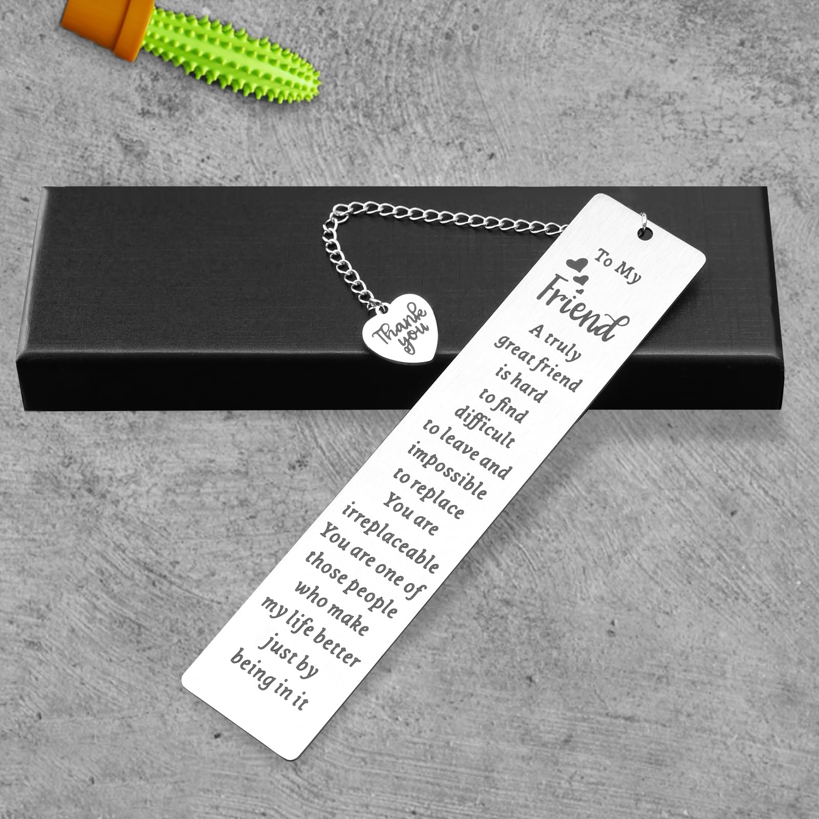 Ouligay Friend Bookmark Gifts for Best Friend Friendship Bookmarks for Women Book Lover Besties BFF Friend Long Distance Friendship Bookmark Gifts for Birthday Graduation Christmas