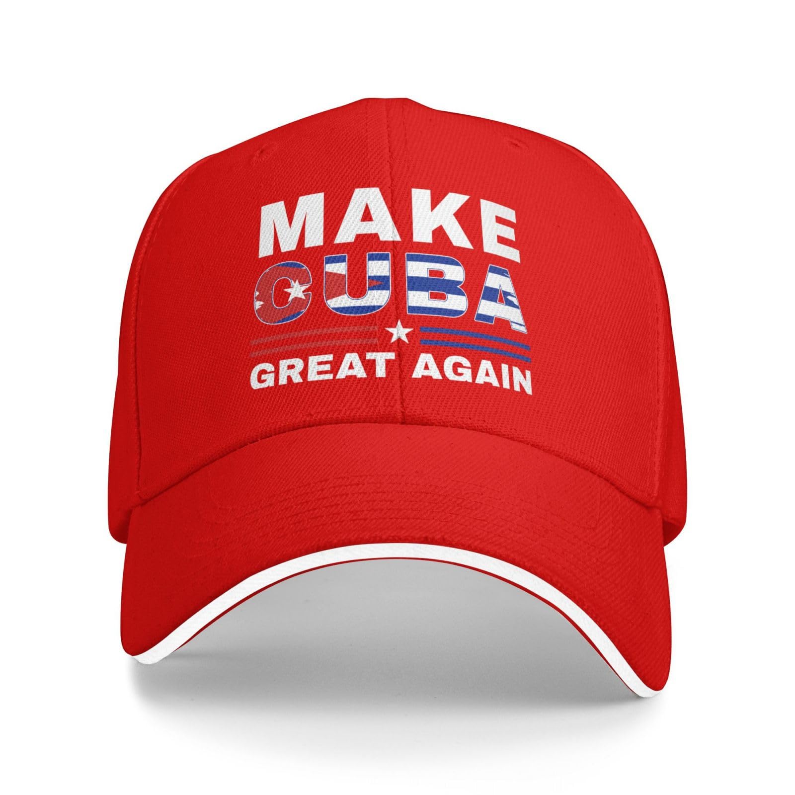 Antaa Make Cuba Great Again hat Cuban Flag Baseball Cap Red