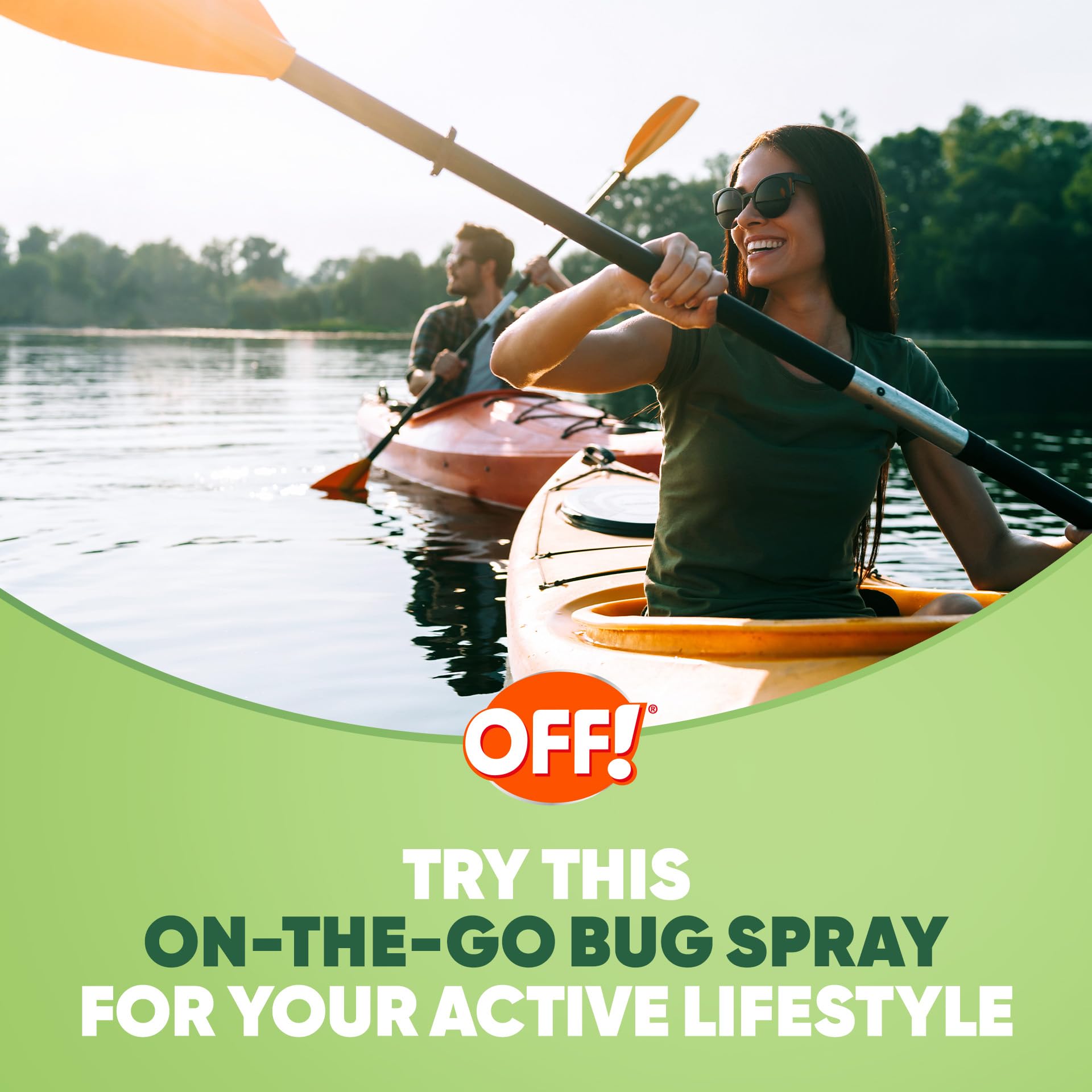 OFF! Deep Woods Insect Repellent Aerosol, Dry, Non-Greasy Formula, Bug Spray with Long Lasting Protection from Mosquitoes, 2.5 oz (Pack of 12)