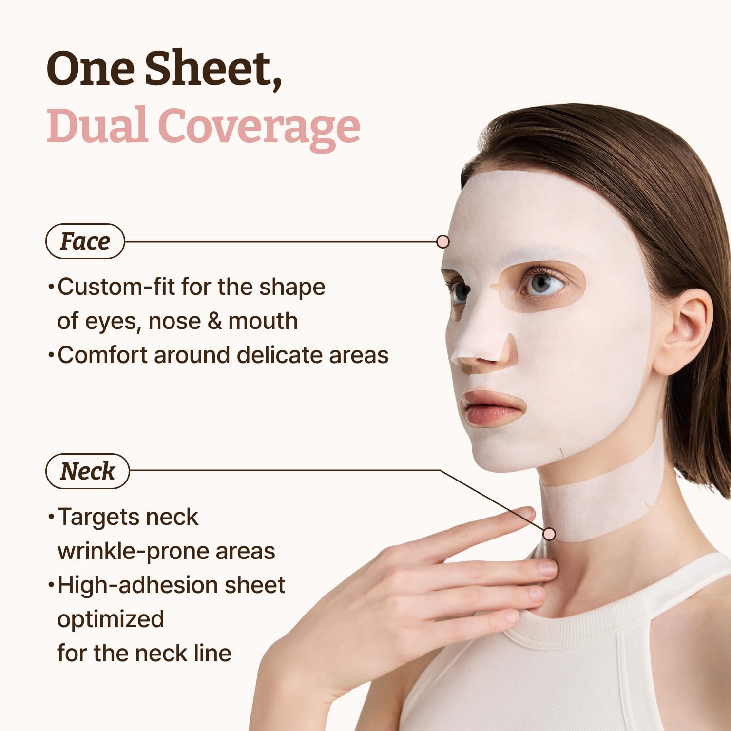 Dr. Reju-All Advanced PDRN Rejuvenating Mask - Face & Neck Korean Sheet Mask with 1,200 ppm PDRN, Collagen & Copper Peptides - Hydrating & Soothing, Skin Repair (1.2 Fl Oz x 4EA)