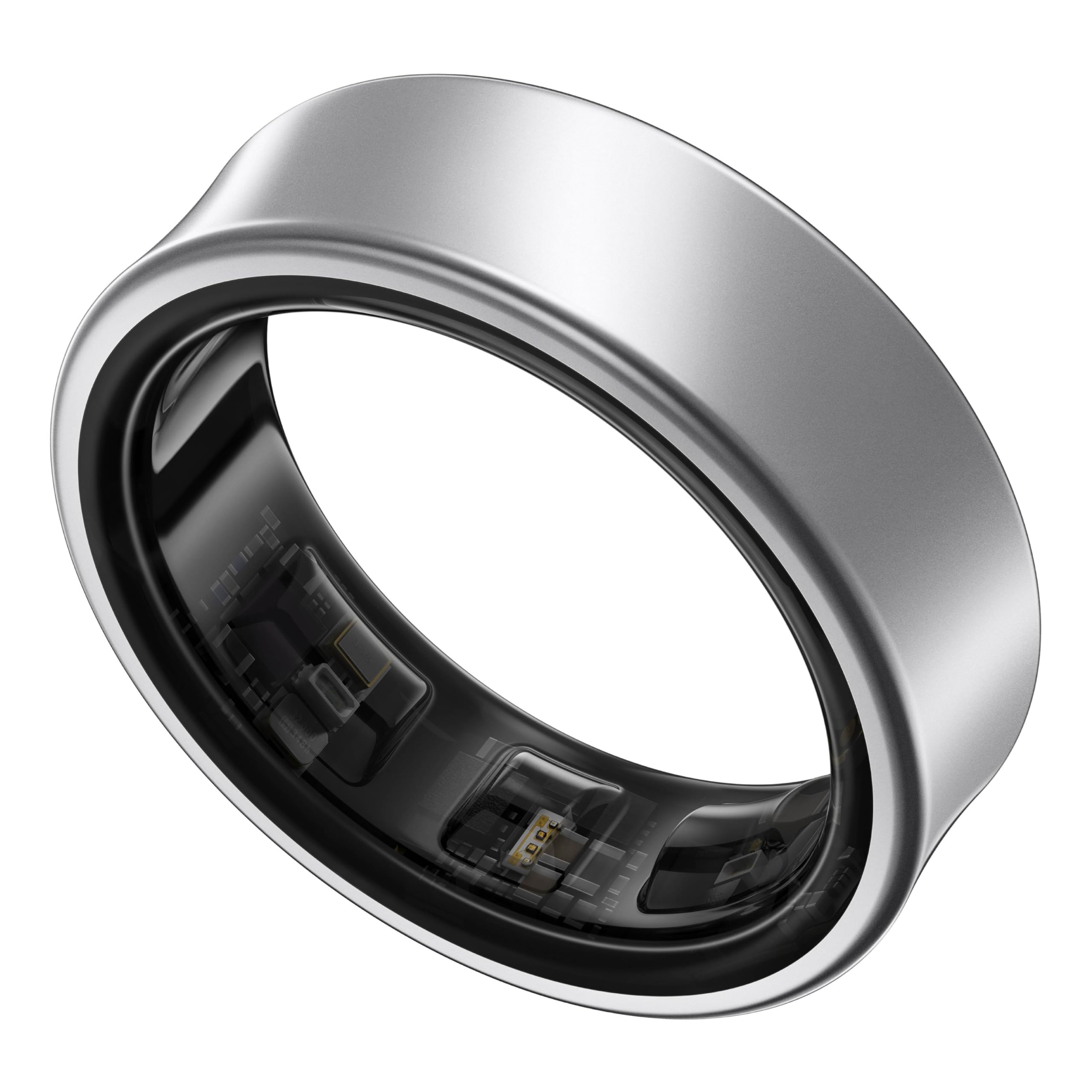 SAMSUNG Galaxy Ring, AI Smart Ring, Size First w/Sizing Kit, No App Subscription, Fitness Monitor, Sleep Tracker, Up to 7-Day Battery, Size 10, Titanium Silver [US Version, 1Yr Manufacturer Warranty]