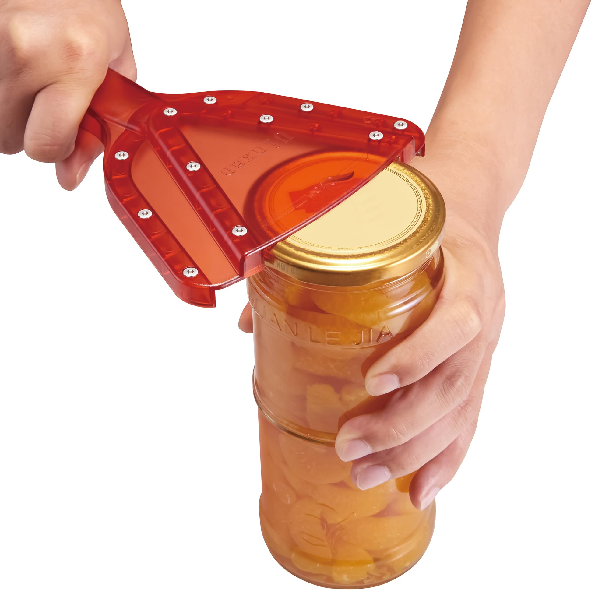 Uinxan Jar Opener for Weak Hand & Seniors with Arthritis,Easy Twist Off Bottle Caps,Patent | Unique Kitchen Gadgets,Handheld Lid Top Open for Elderly/Women/Men (Blue)