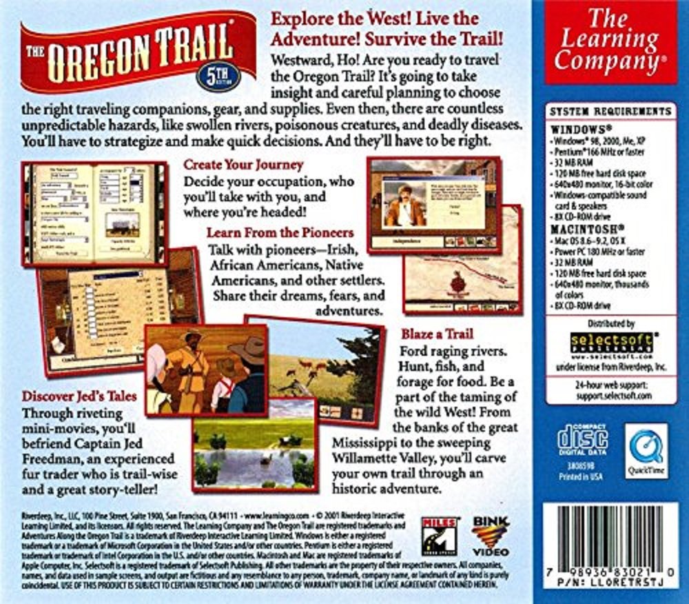 The Learning Company - Oregon Trail 5th Edition