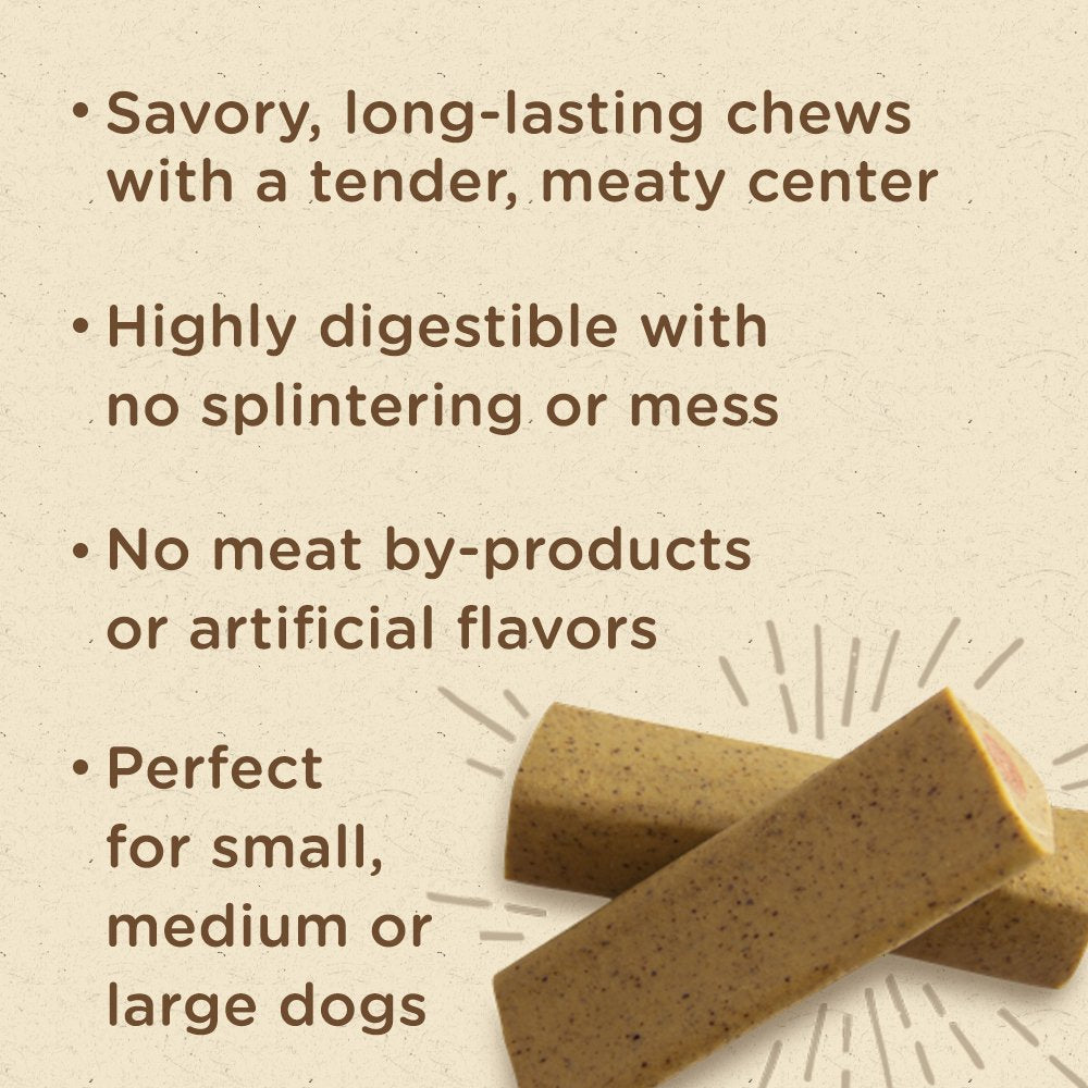 Rachael Ray Nutrish Soup Bones Dog Treats, Turkey & Rice Flavor, 11 Bones, Beige (071190048219)