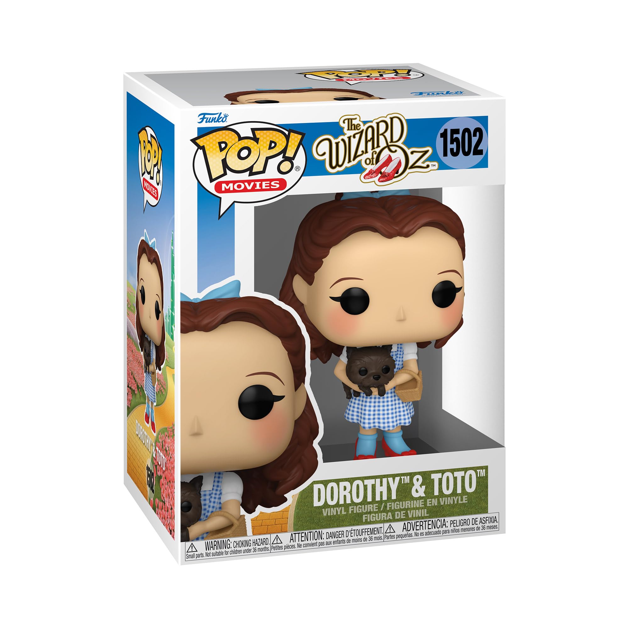 Funko POP! & Buddy: The Wizard of Oz - Dorothy Gale with Toto - Collectable Vinyl Figure - Gift Idea - Official Merchandise - for Kids & Adults - Movies Fans - Model Figure for Collectors and Display
