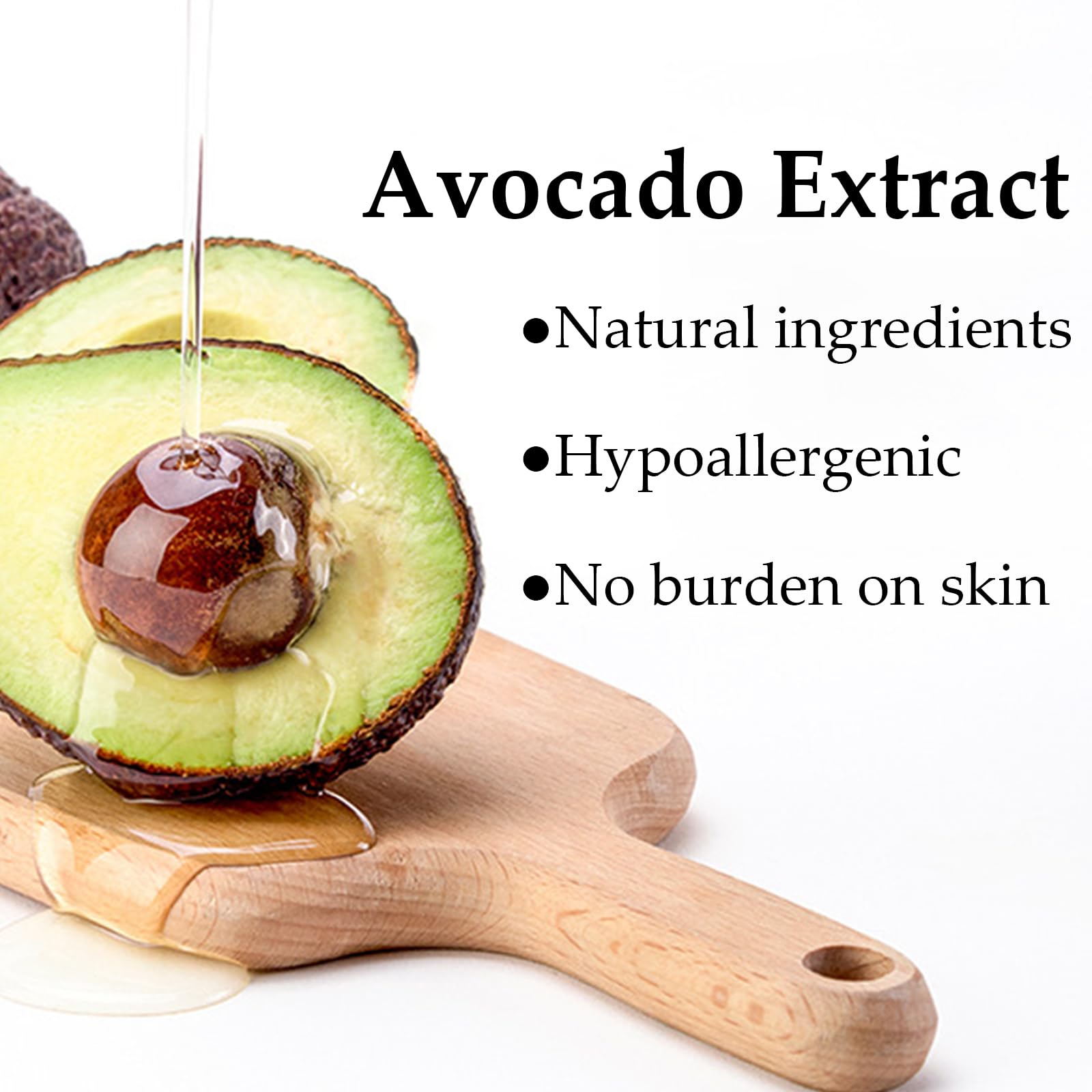 Zozu Avocado Eye Mask, Under Eye Patches for Puffy Eyes and Dark Circles, Nourishing and Hydrating Eye Cream, Naturally Derived Formula (60 PCS)