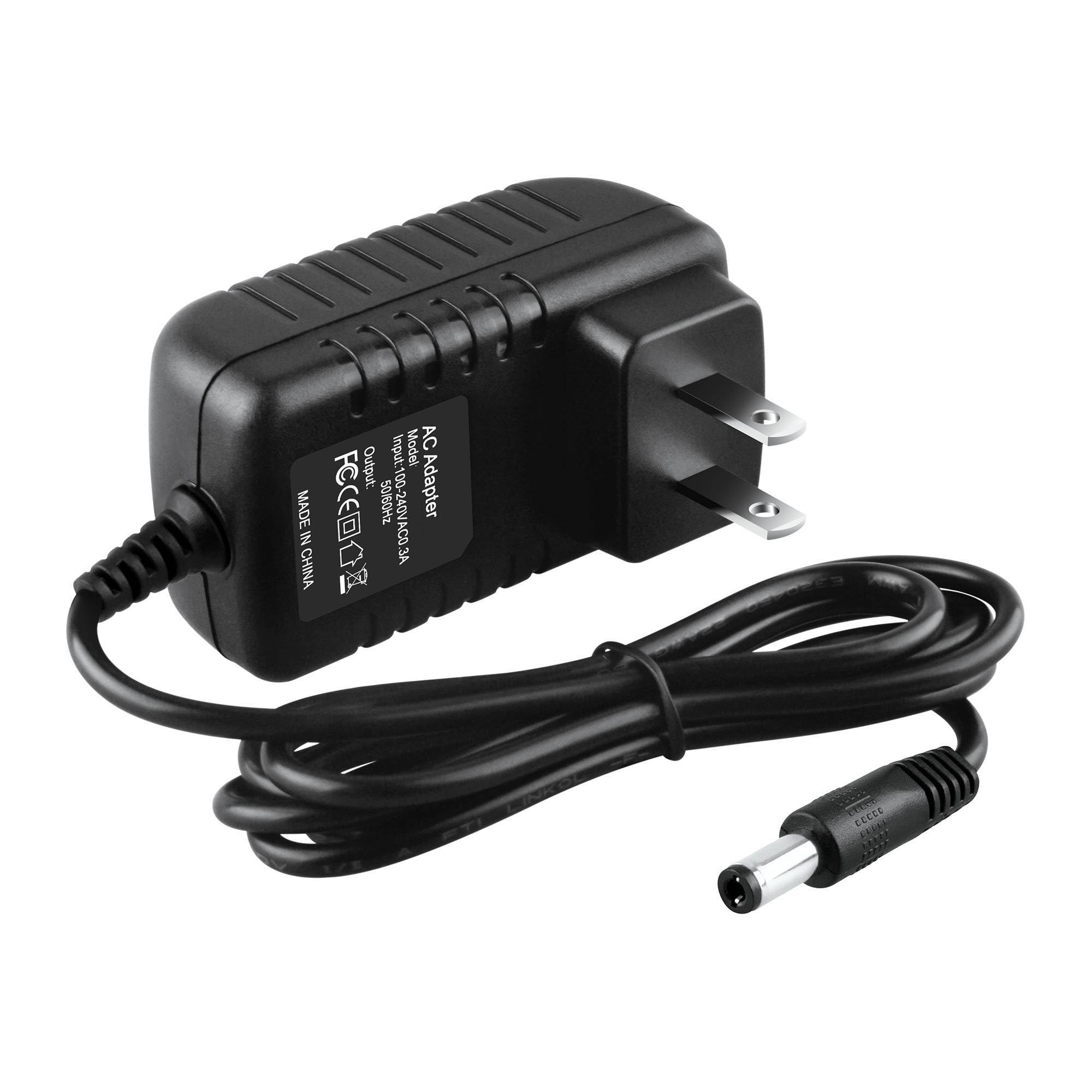 Wall AC Adapter Power Cord Compatible with RESTECK,Vellax,Medcursor,Mirakel,InvoSpa Shiatsu Back Shoulder and Neck Massager Charger Power Supply 12V Only Fit for 12V Massager