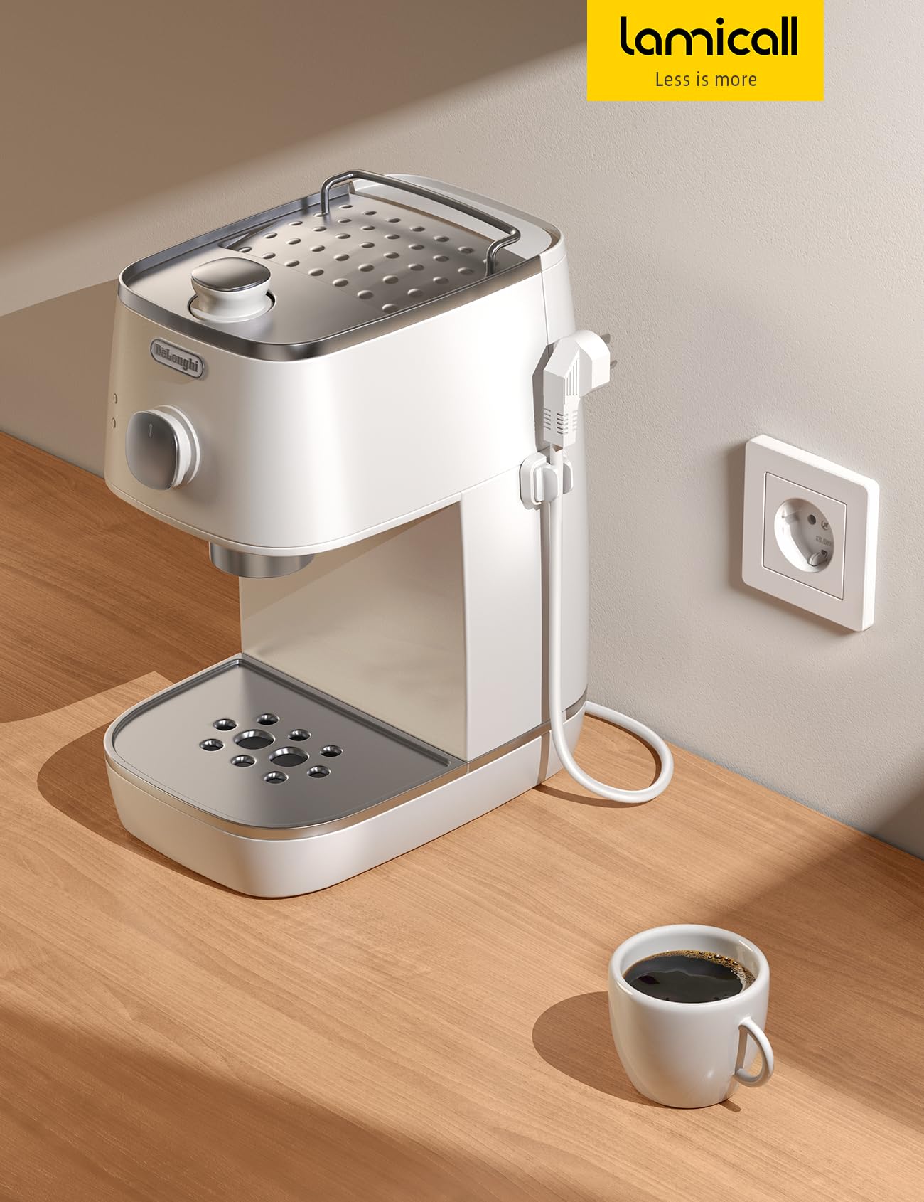 5Pack [Spring Fixed] Cord Holder Clips, Cord Organizer for Desk - Lamicall Adjustable Cord Holder Clips Cable Management, Phone Charger Cord Holder, Wall Car Desktop Nightstand Wire Cord Organizer