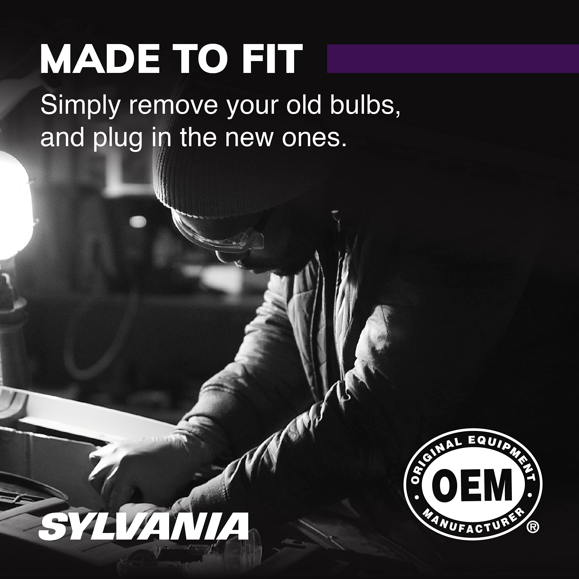 SYLVANIA - H1 XtraVision - High Performance Halogen Headlight Bulb, High Beam, Low Beam and Fog Replacement Bulb (Contains 2 Bulbs)