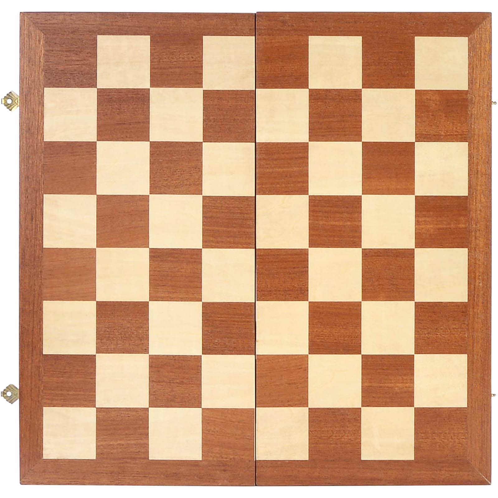 VAMSLOVE 14inch Checkers Folding Wooden Game Set, 8x8 Classic Checkerboard International Checkers Draughts Board 64 Square with Pieces Storage Slots (Instructions Included)