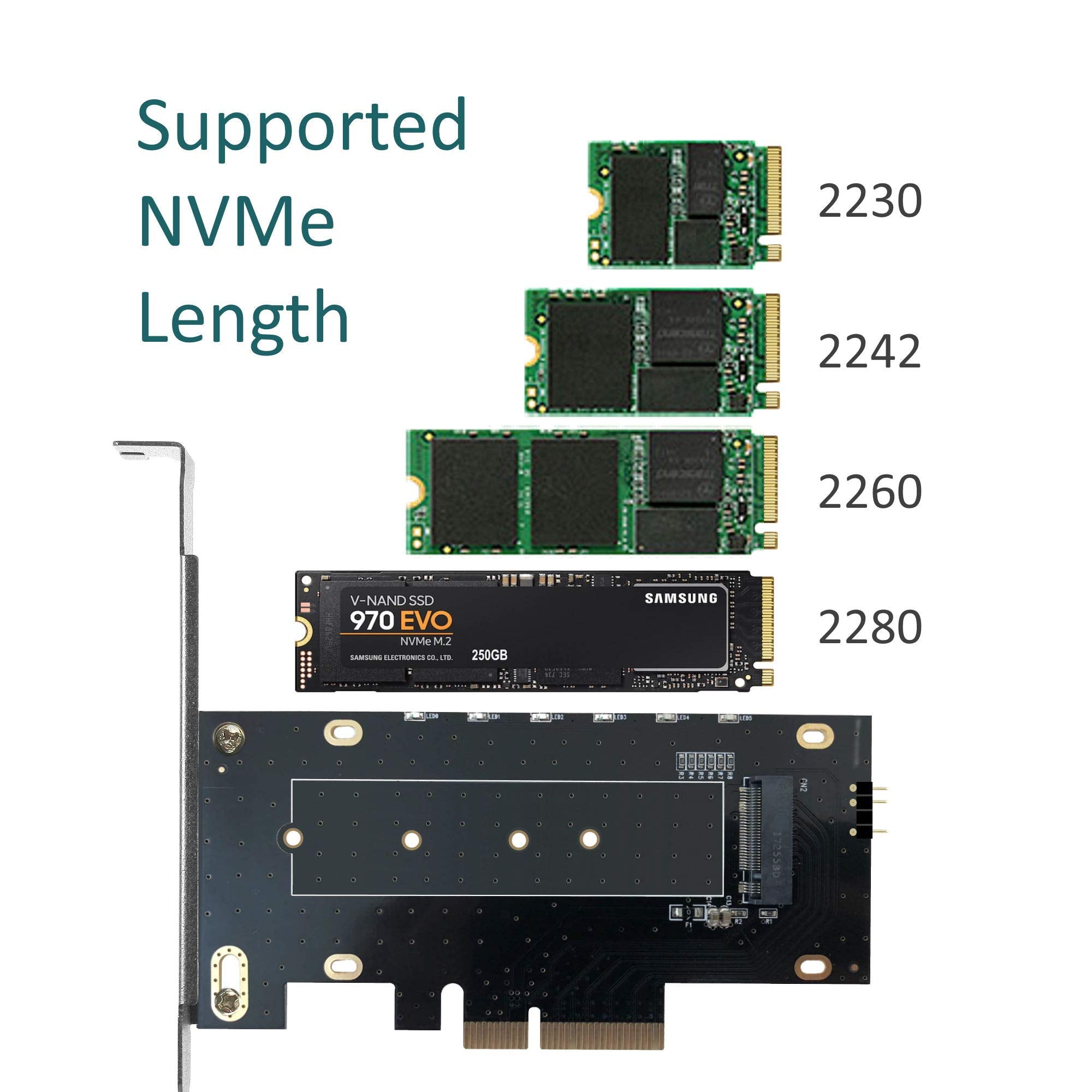 Vantec M.2 NVMe PCIe x4 Adapter with ARGB Heat Sink (UGT-M2PC12-RGB)