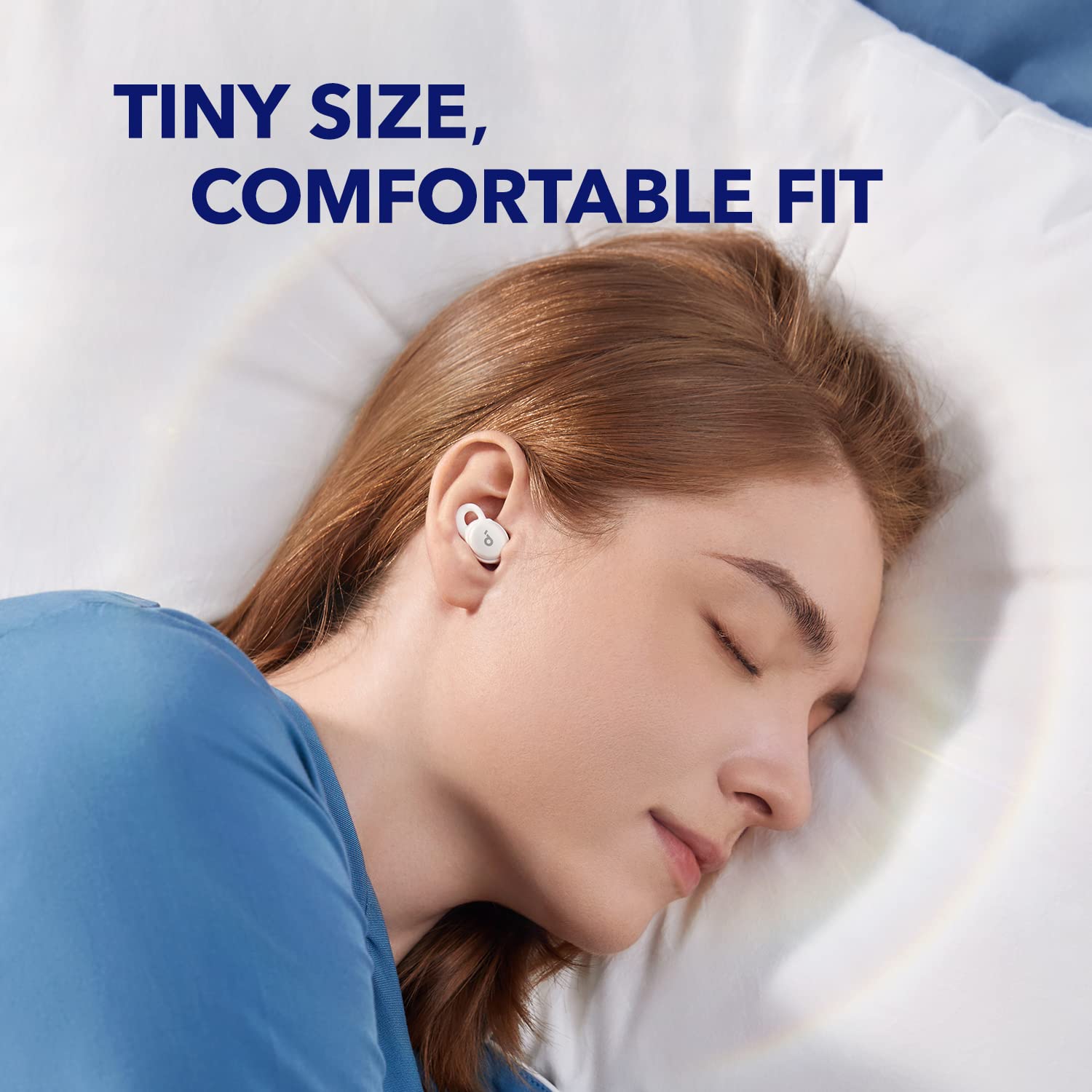 soundcore by Anker, Sleep A10 Bluetooth Sleep Earbuds, Noise Blocking Earbuds for Sleep, Comfortable Fit, Bluetooth 5.2, App, for Unlimited Sleep Sounds, Sleep Monitor, Personal Alarm, Side Sleeper