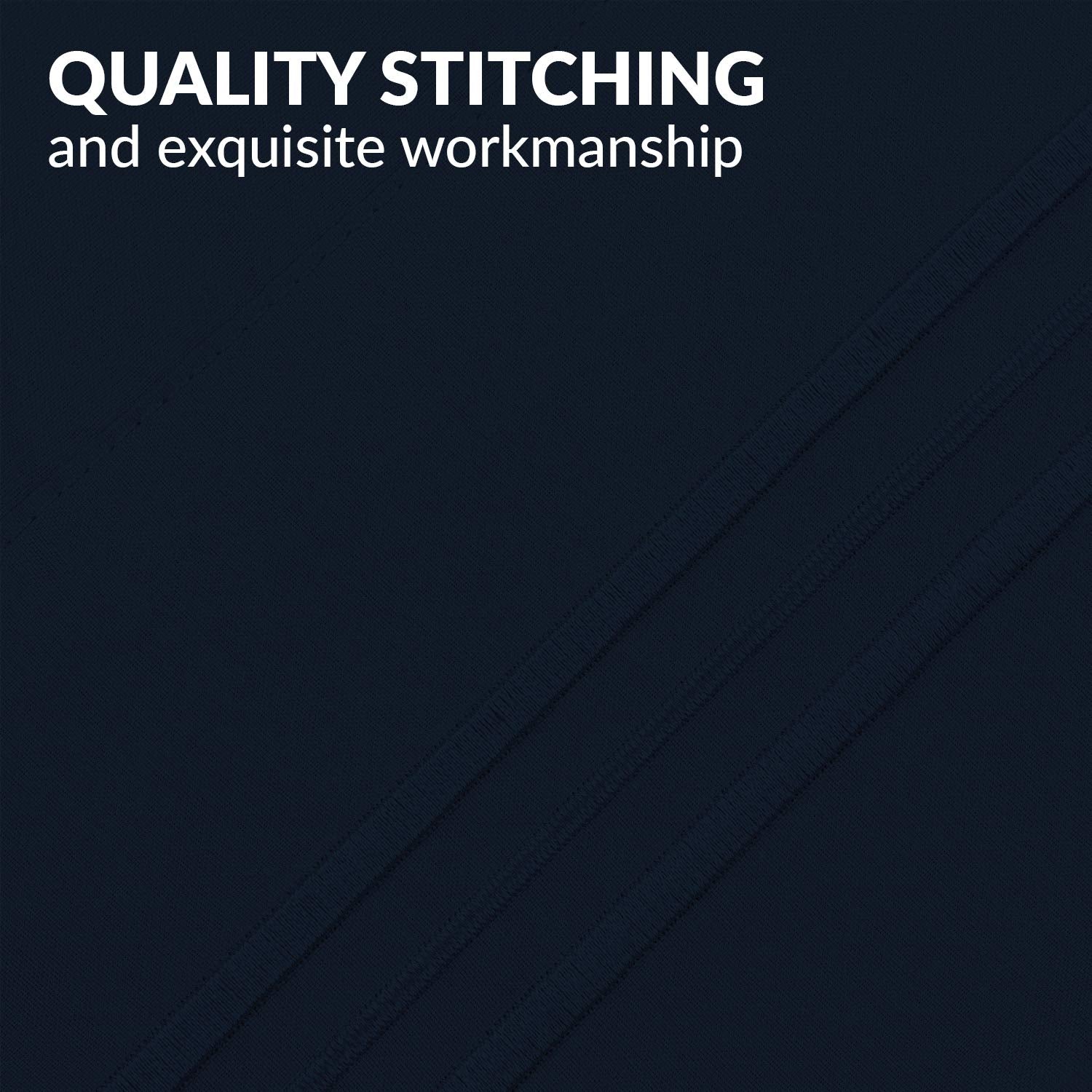 Mellanni Queen Bed Sheet Set Colorful Bundle&Save - Hotel Luxury Bedding - Bundle Includes: White Queen Fitted Sheet, Royal Blue Queen Flat Sheet and Royal Blue Standard 2 Pillowcases