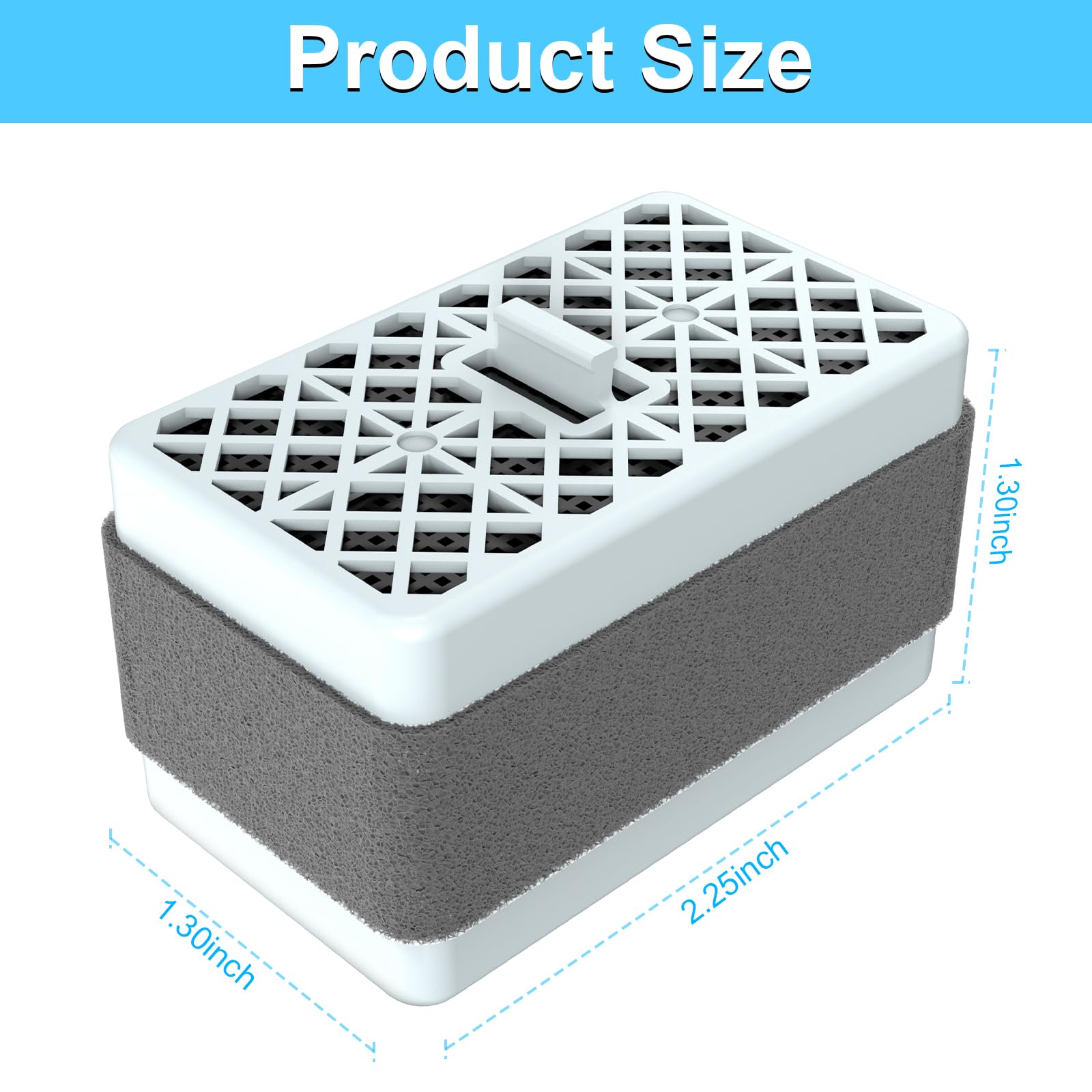 TOTO-Washlet Deodorizer Filter, THU9476 Deodorizing Cartridge Air Filter Compatible with TOTO S300 S350E C100 C200 700H-2Pack