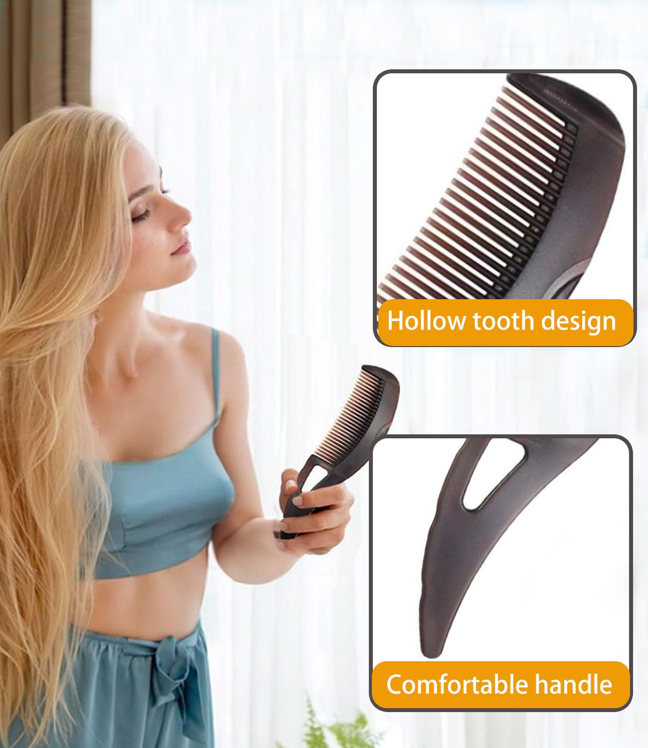 Dandruff Comb, Stainless Steel Fine Tooth Comb, Scalp Psoriasis Comb, Dandruff Remover Comb Scalp Sweep Detoxing Comb, Lice Comb Multifunctional Hairbrush For Scalp Massage Combs for Women Men Kids