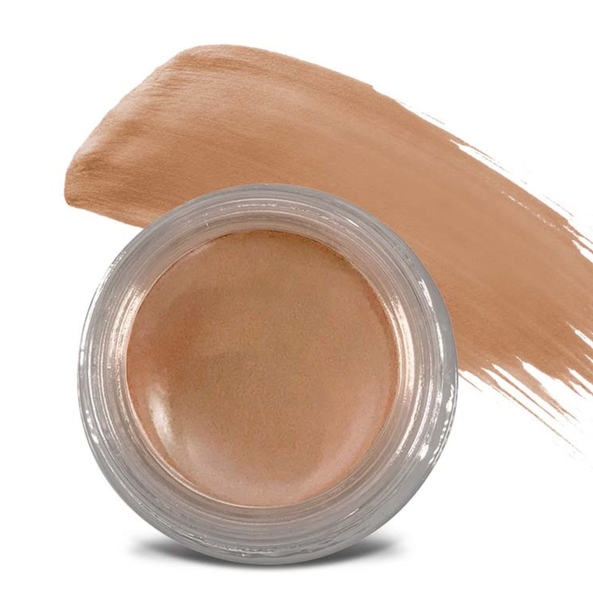 Mommy Makeup Waterproof Cream Eyeshadow | Any Wear Creme in Misty Mocha (A Matte Cool Mocha Beige) for Eyes, Cheeks & Lips | Ultimate Multi-tasking Cream to Powder Eye Shadow