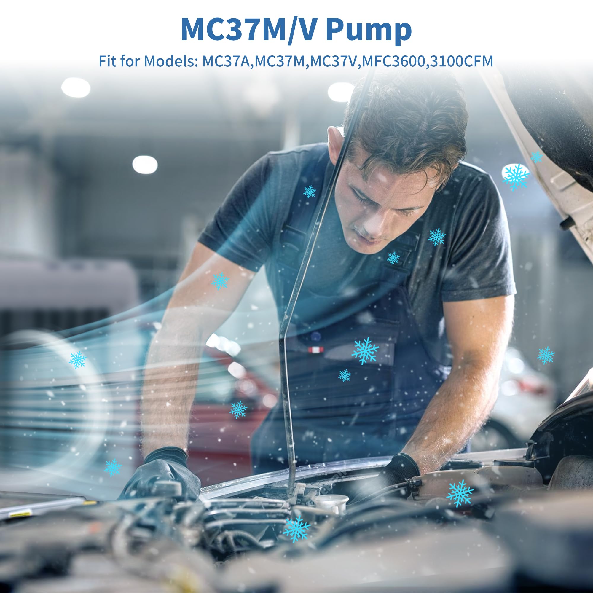 MC37M Evaporative Cooler Pump with 3 Pin Connector Fit for Models: MC37M, MC37V