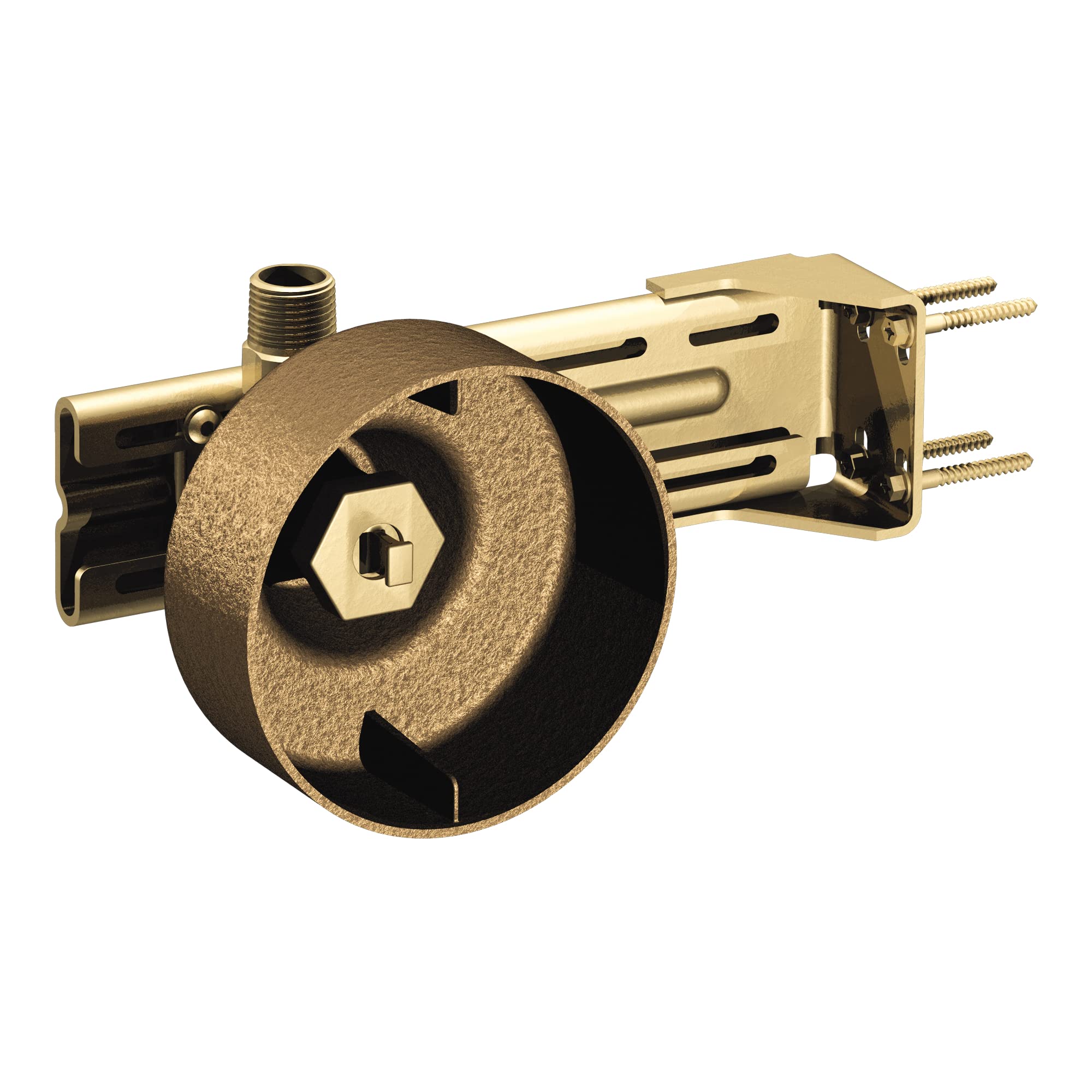 Moen M-PACT Body Spray Rough-in Valve 1/2-Inch CC and IPS Connections with Mounting Bracket, S1300