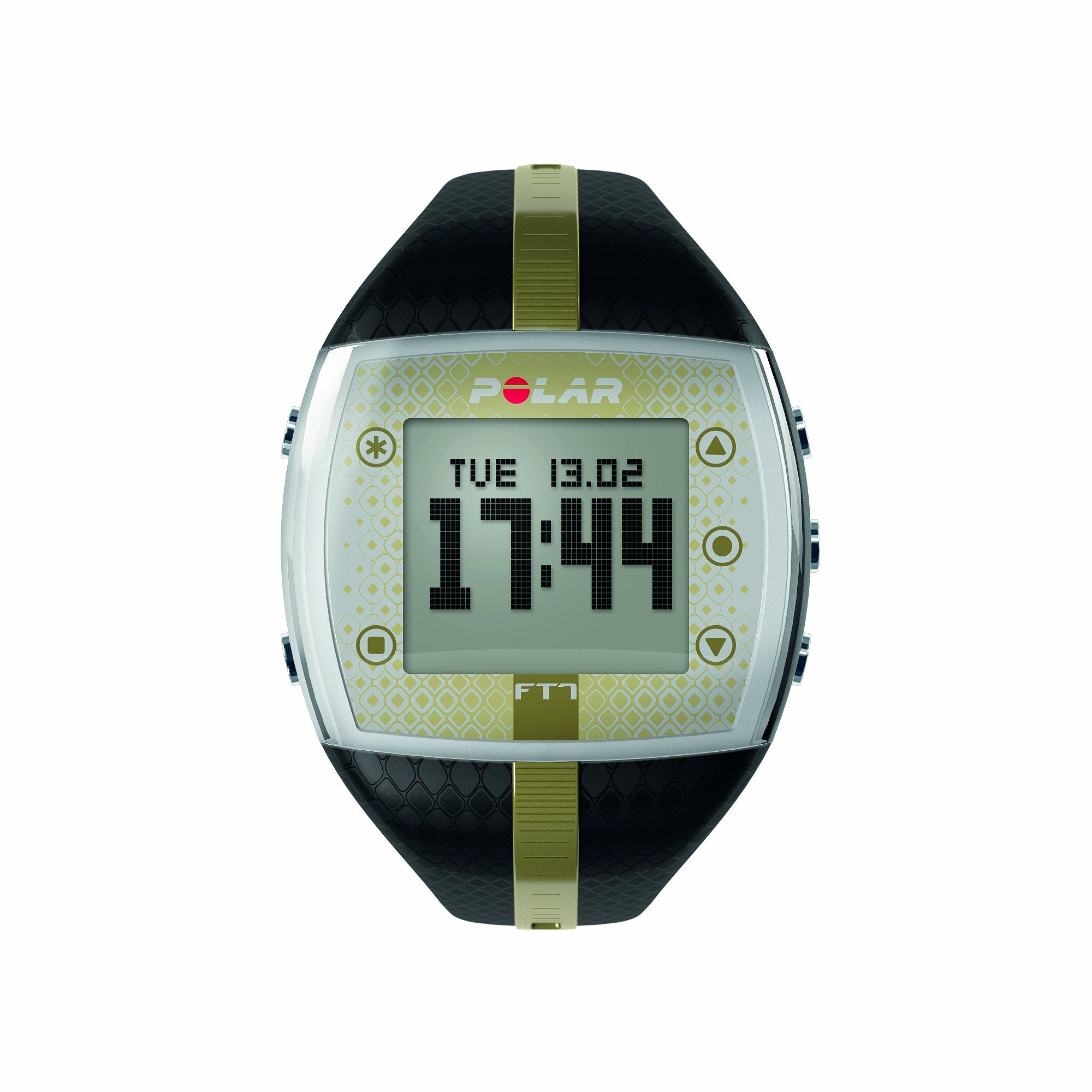 Polar FT7 Women's Heart Rate Monitor Watch (Black / Gold)